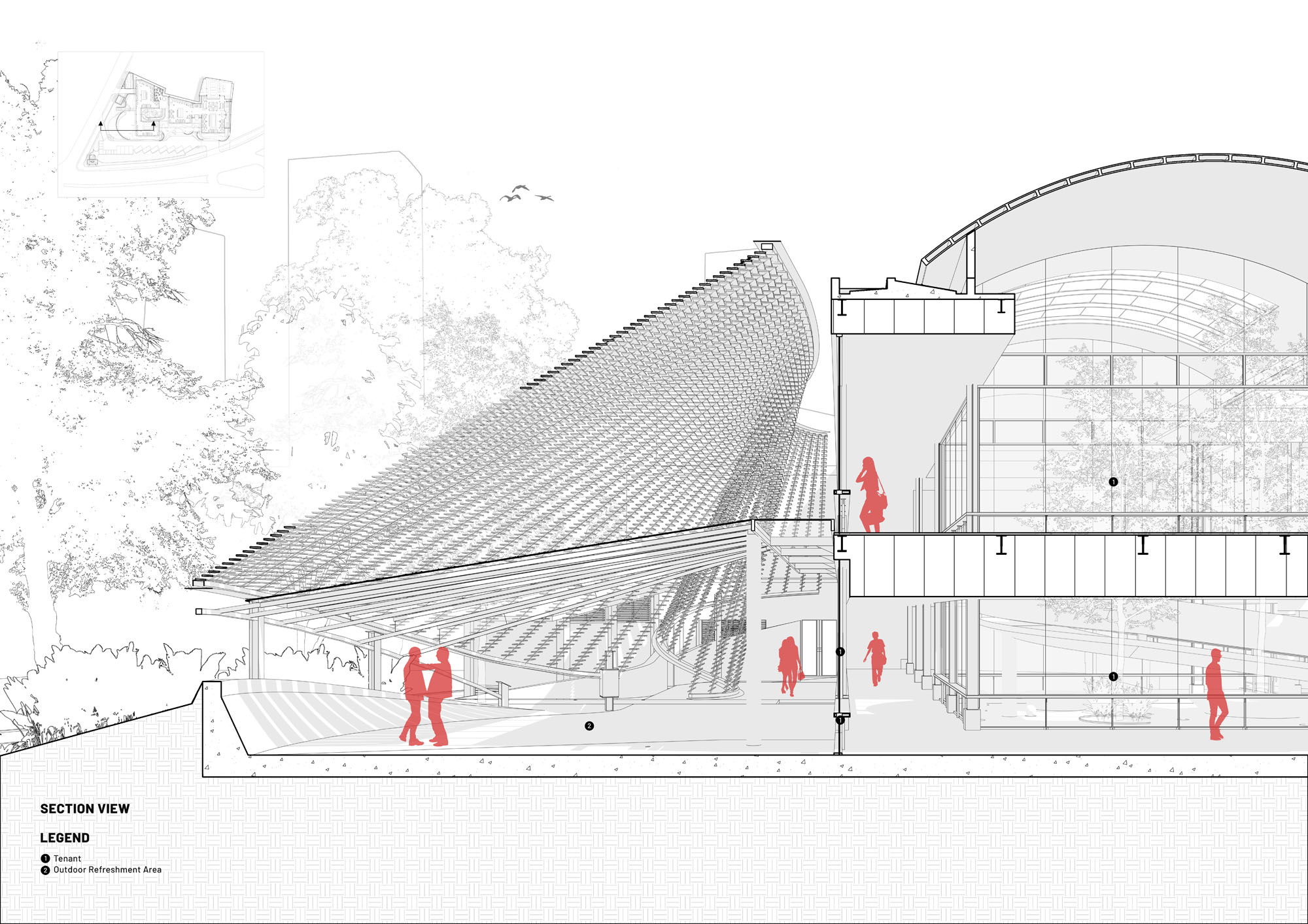 〈ラティス・クリエイティブ・ガーデン（Lattice Creative Garden）〉RAD+ar（Research Artistic Design + architecture）