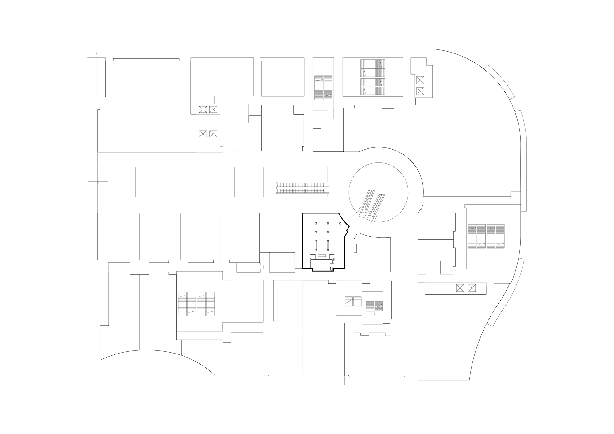 〈禅の柱（Pillar of Zen） — DANNONG Store at The MixC Taiyuan〉LUOスタジオ（LUO studio）