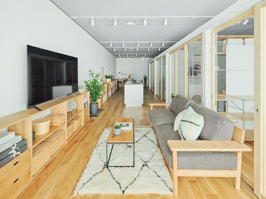 〈無印良品のリノベーション 横浜ランドマーク モデルルーム〉Photo: © Copyright 2026 MUJI HOUSE Co,LTD.