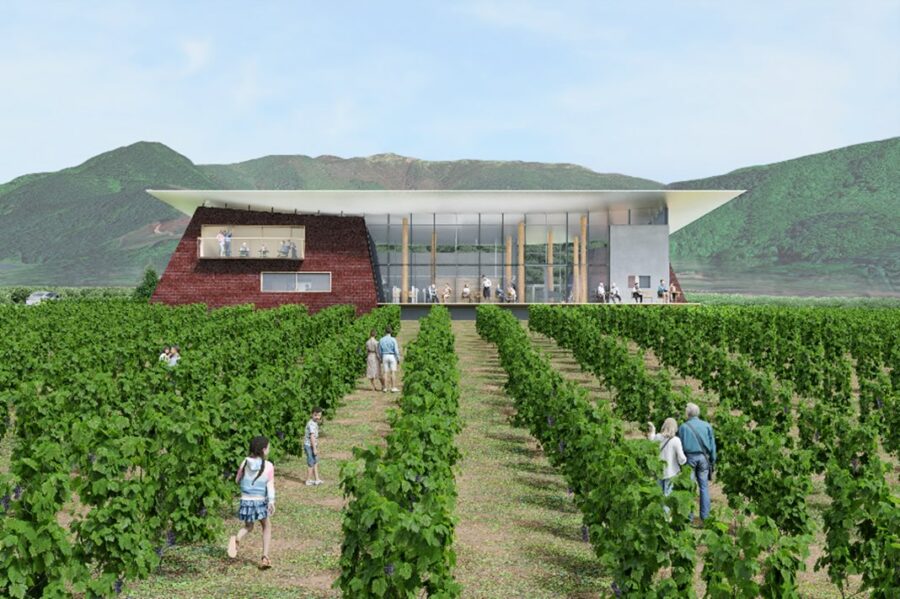 伊東豊雄建築設計事務所がワイナリーを設計、2027年秋に長野・東御にオープンする会員制ホームワイナリー「ラ・メゾン・リュスティック」の主要施設
