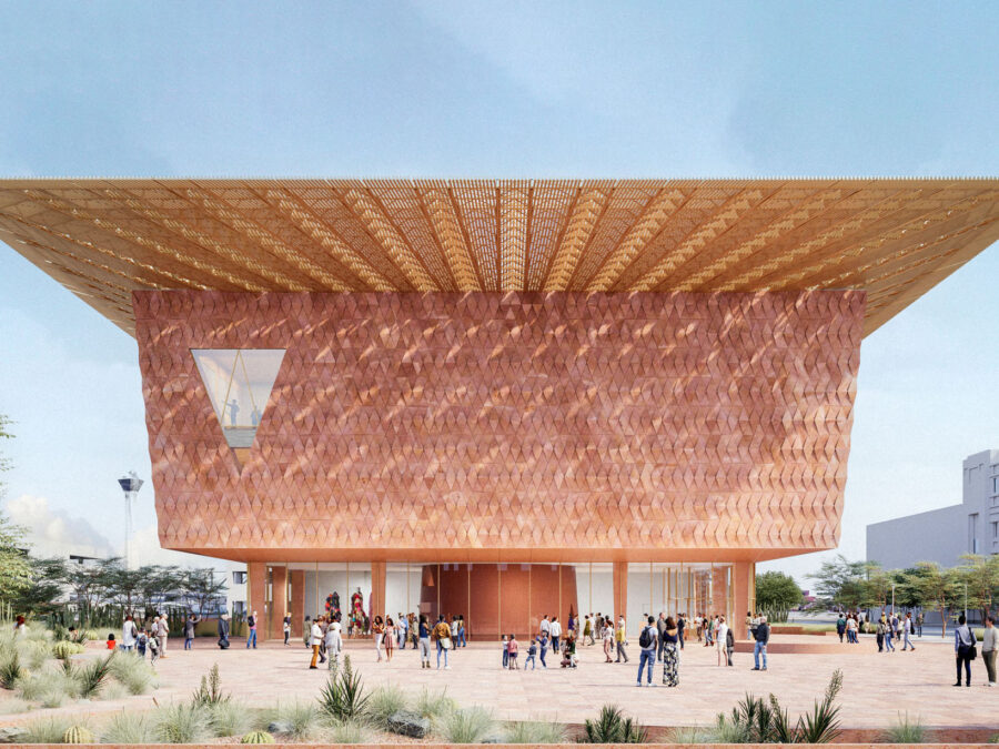 ラスベガスとアフリカをつなぐ新美術館、フランシス・ケレ＋SOMによる〈ラスベガス美術館〉が発表、アメリカ