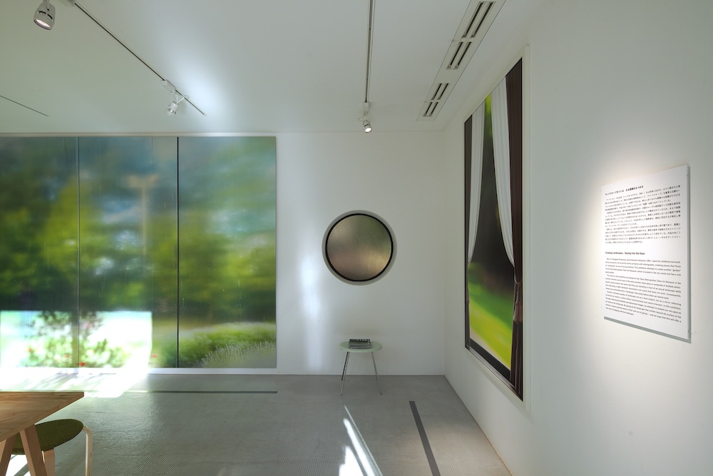 石山和広「ランドスケープをつくる　みる意識をみつめる」展 会場写真