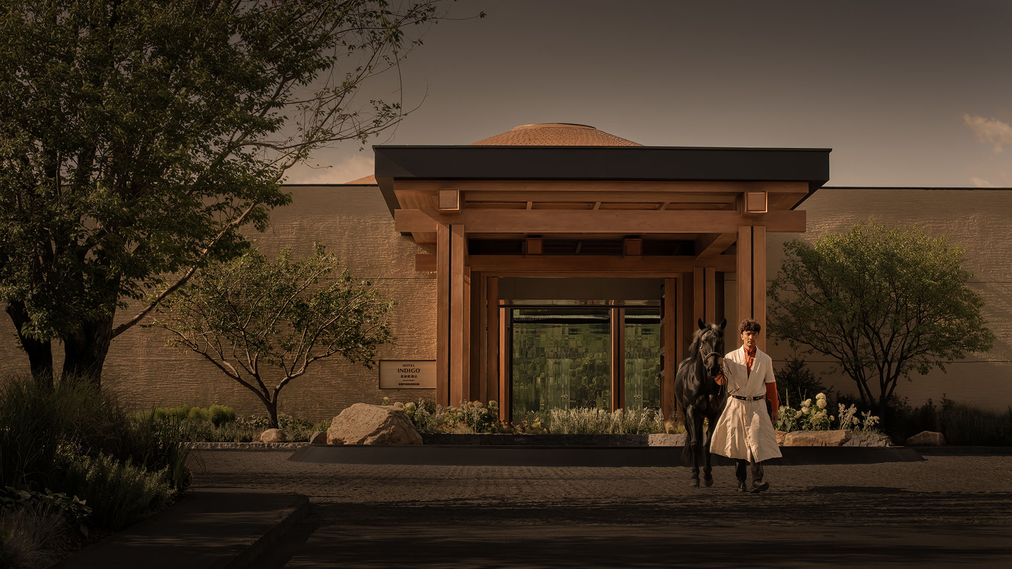 〈ホテルインディゴ・ナラティ（Hotel Indigo Nalati）〉CCD（Cheng Chung Design）