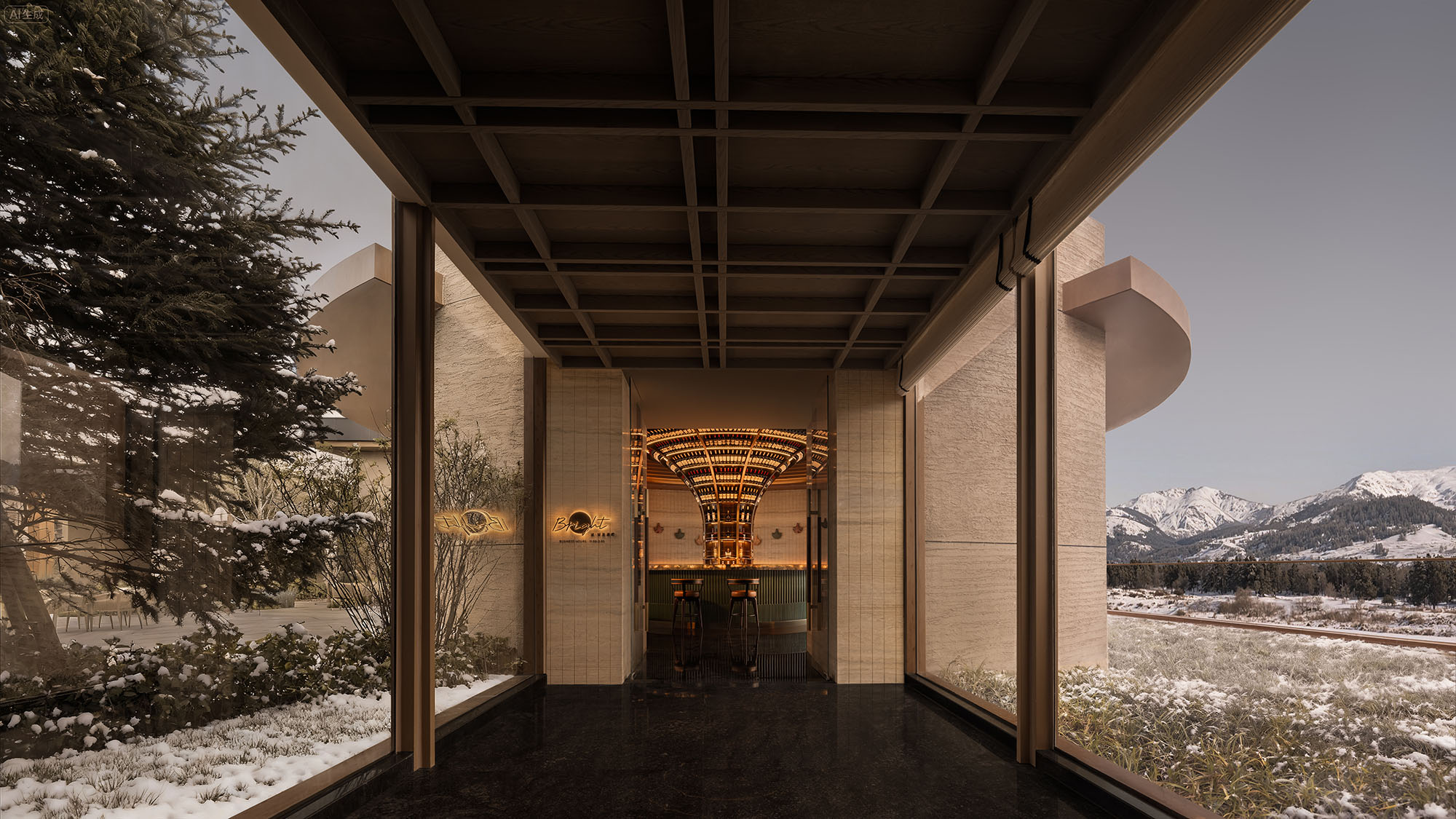 〈ホテルインディゴ・ナラティ（Hotel Indigo Nalati）〉CCD（Cheng Chung Design）