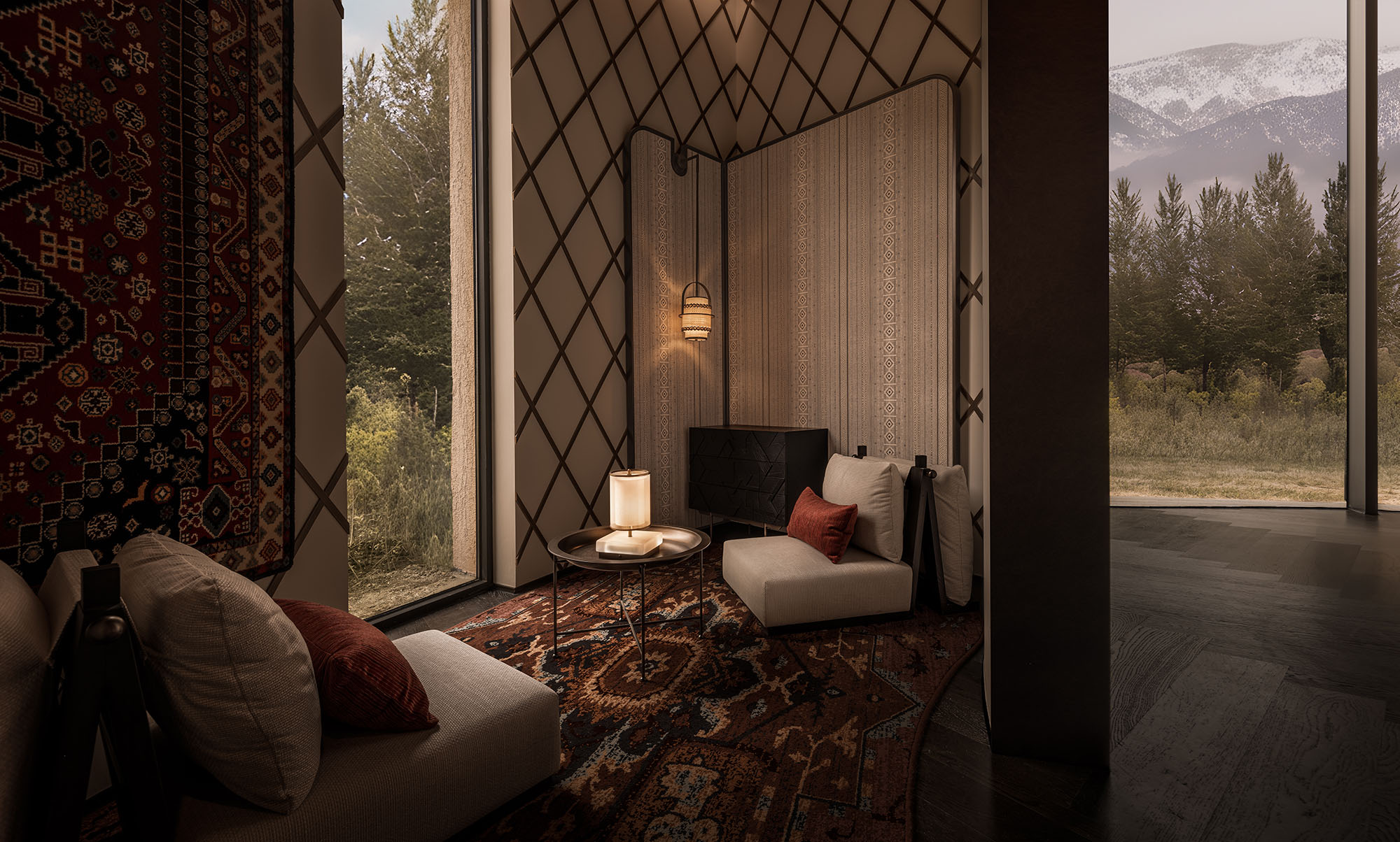 〈ホテルインディゴ・ナラティ（Hotel Indigo Nalati）〉CCD（Cheng Chung Design）