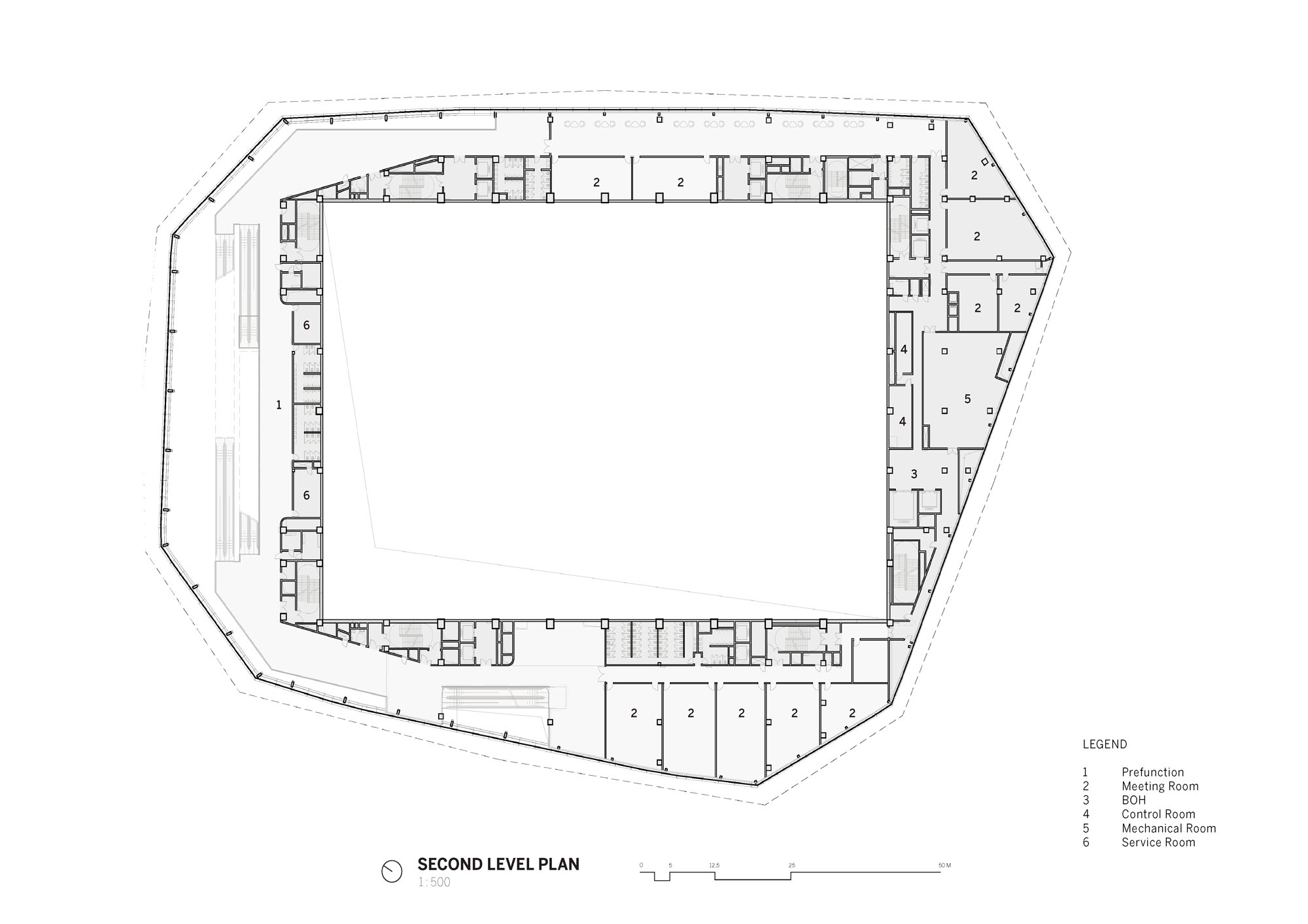 〈上海ウェストバンド・コンベンションセンター（Shanghai West Bund Convention Center）〉スキッドモア・オーウィングズ・アンド・メリル（Skidmore, Owings & Merrill、SOM）