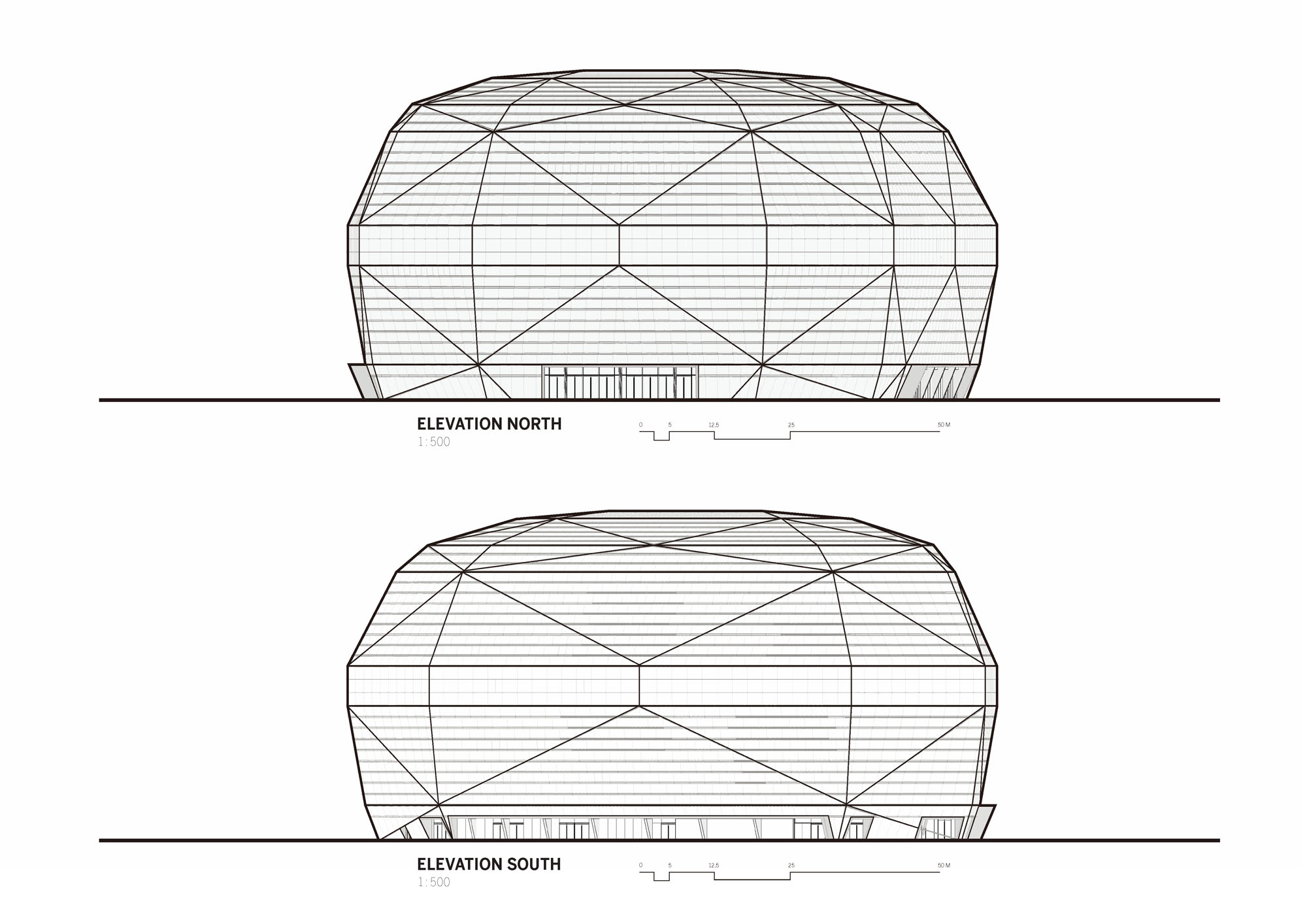 〈上海ウェストバンド・コンベンションセンター(Shanghai West Bund Convention Center)〉スキッドモア・オーウィングズ・アンド・メリル(Skidmore, Owings & Merrill、SOM)