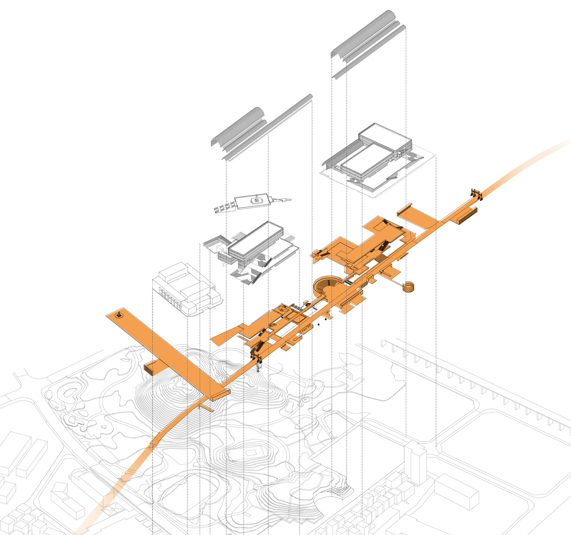 〈坑梓文化技術センター（Kengzi Cultural and Technology Centre）〉湯樺建築設計事務所（Tanghua Architect & Associates）