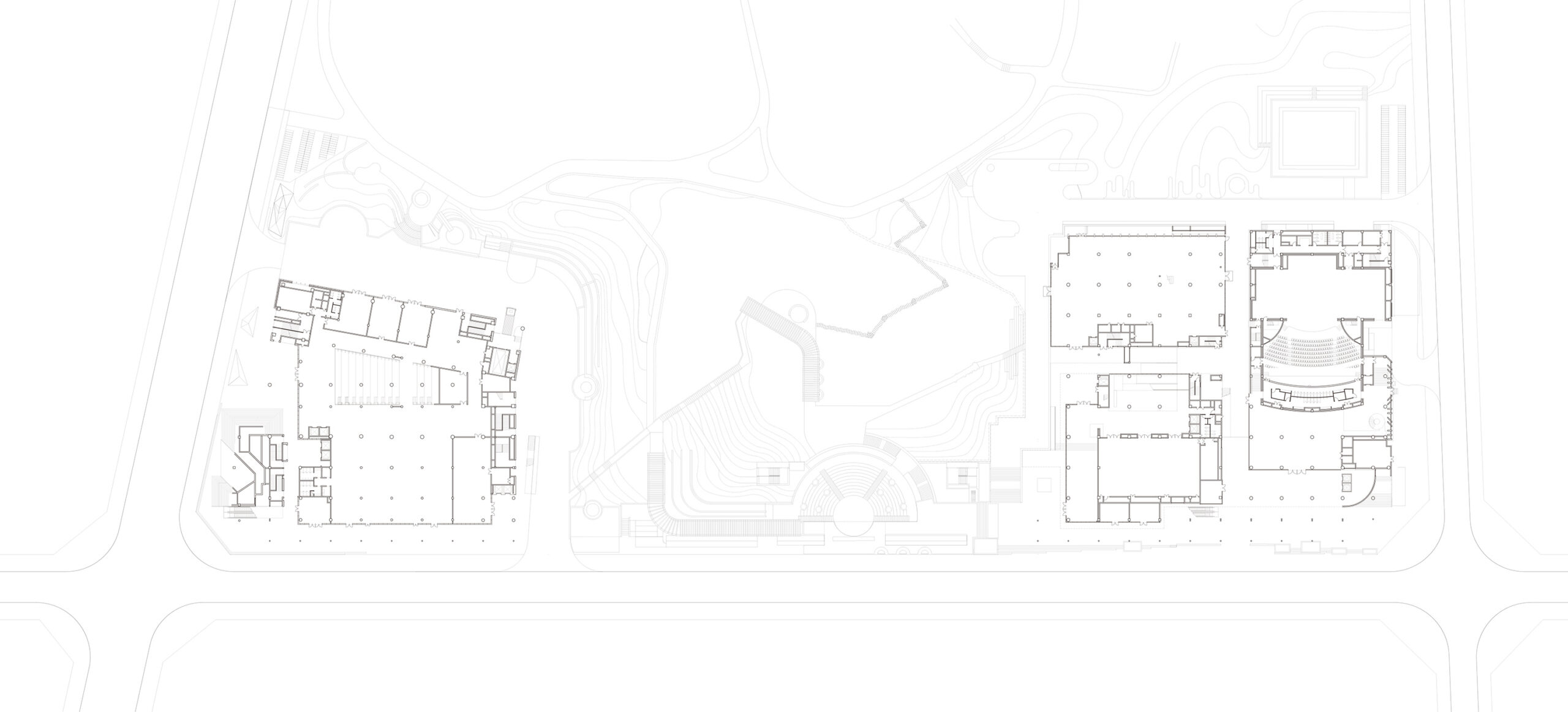 〈坑梓文化技術センター（Kengzi Cultural and Technology Centre）〉湯樺建築設計事務所（Tanghua Architect & Associates）