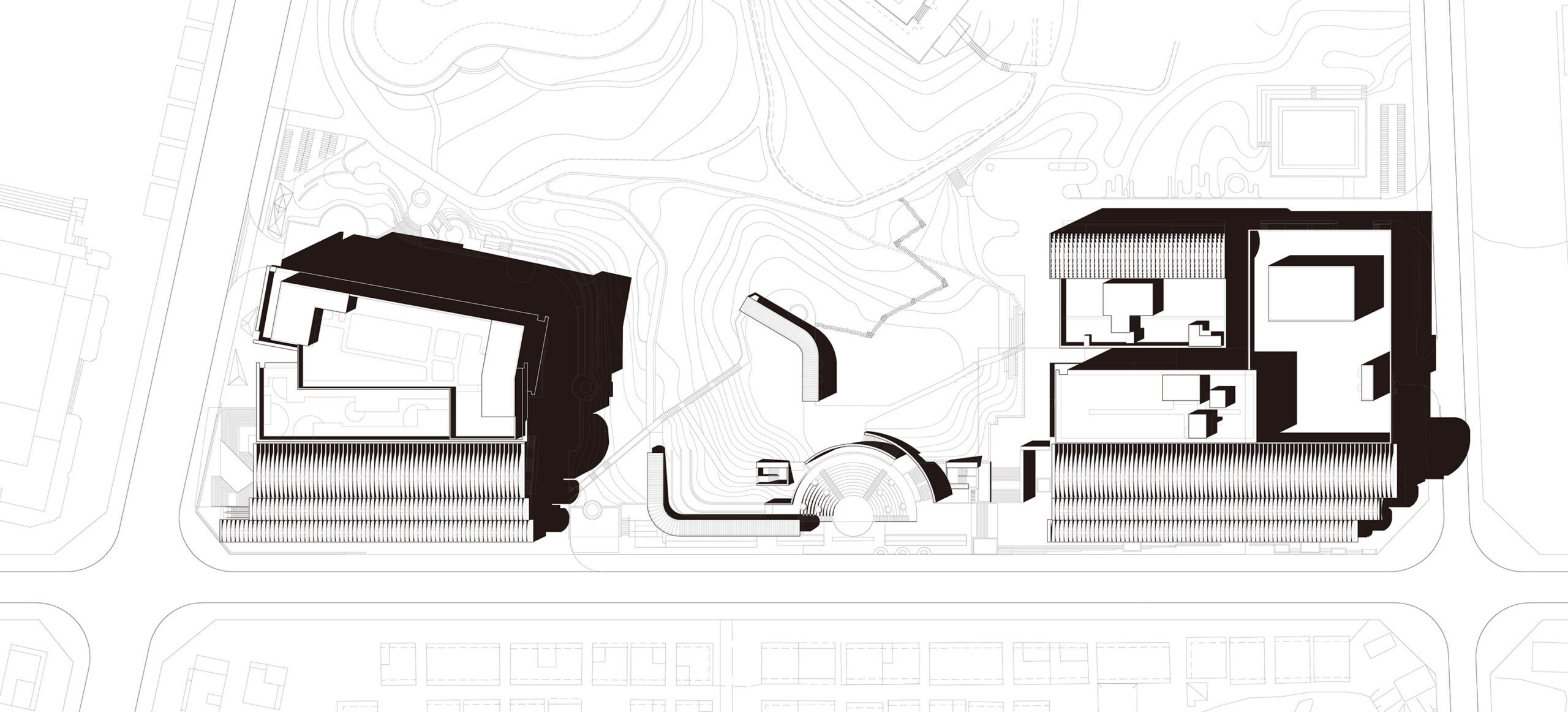 〈坑梓文化技術センター（Kengzi Cultural and Technology Centre）〉湯樺建築設計事務所（Tanghua Architect & Associates）