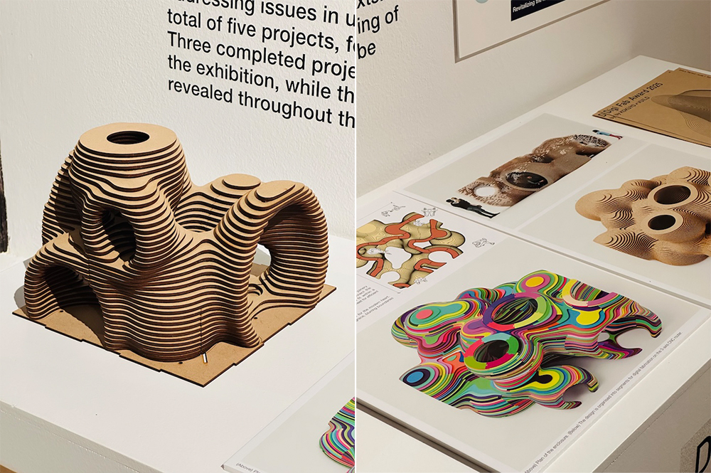 Digi Fab Award 2025 by KOKUYO×VUILD グランプリ作品 作品名：Strata Engawa 作者：Superficium Studio(Samuel Esses,Jonathan Wong)