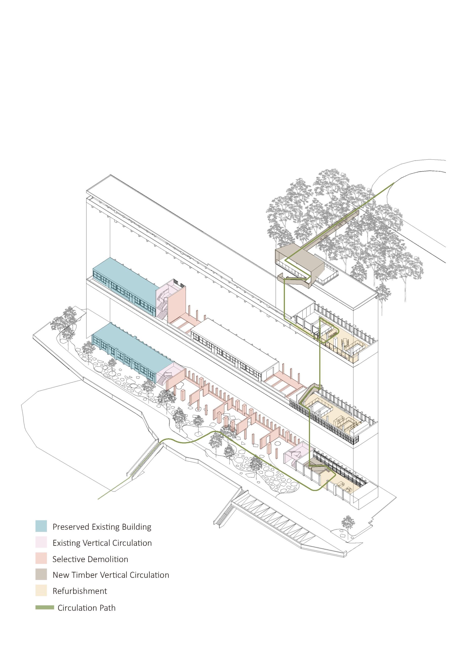 〈基隆太平小学校(Taiping Elementary School, Keelung)〉KHAA(Kuo+Huang and Associates)