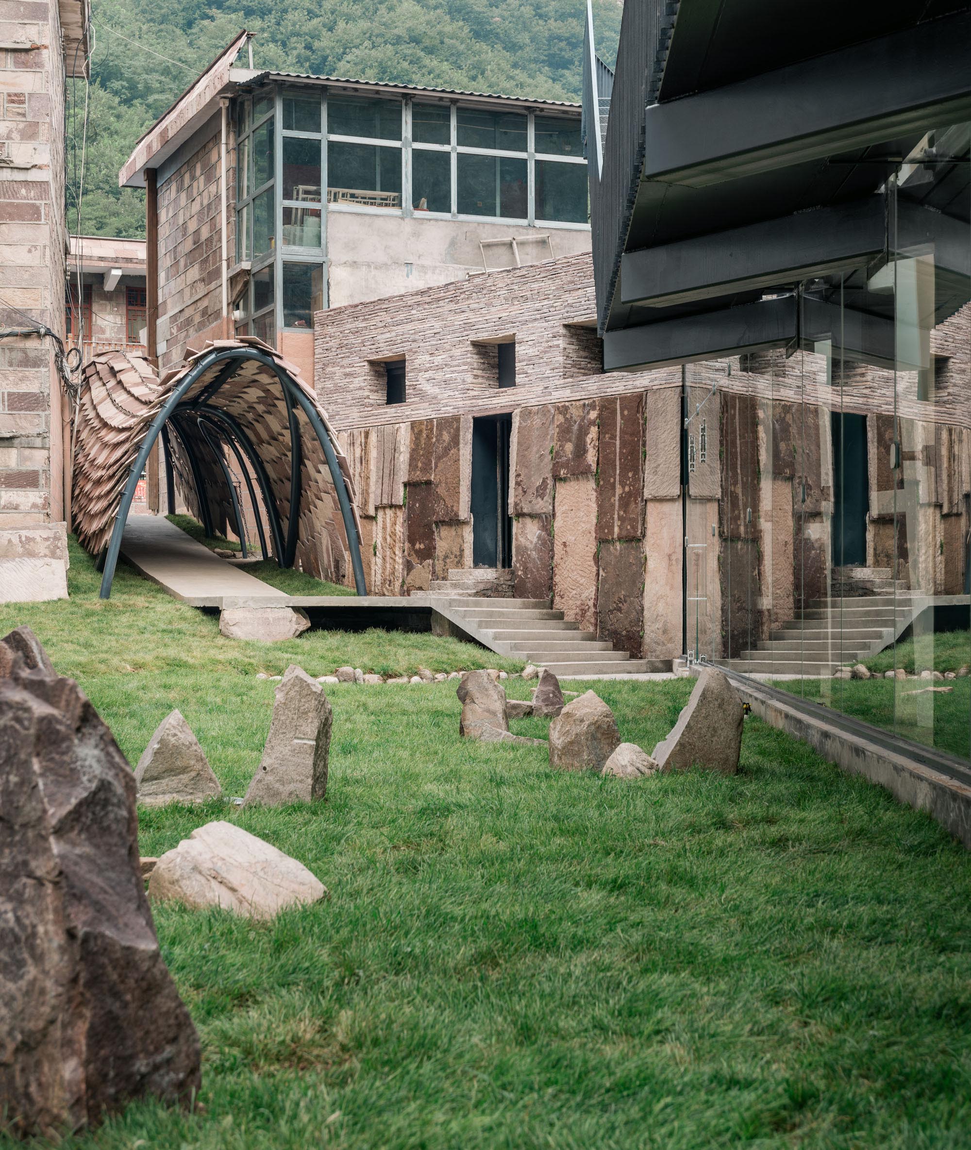 〈太行新宇美術館（Taihang Xinyu Art Museum）〉王冲スタジオ（Wang Chong Studio）