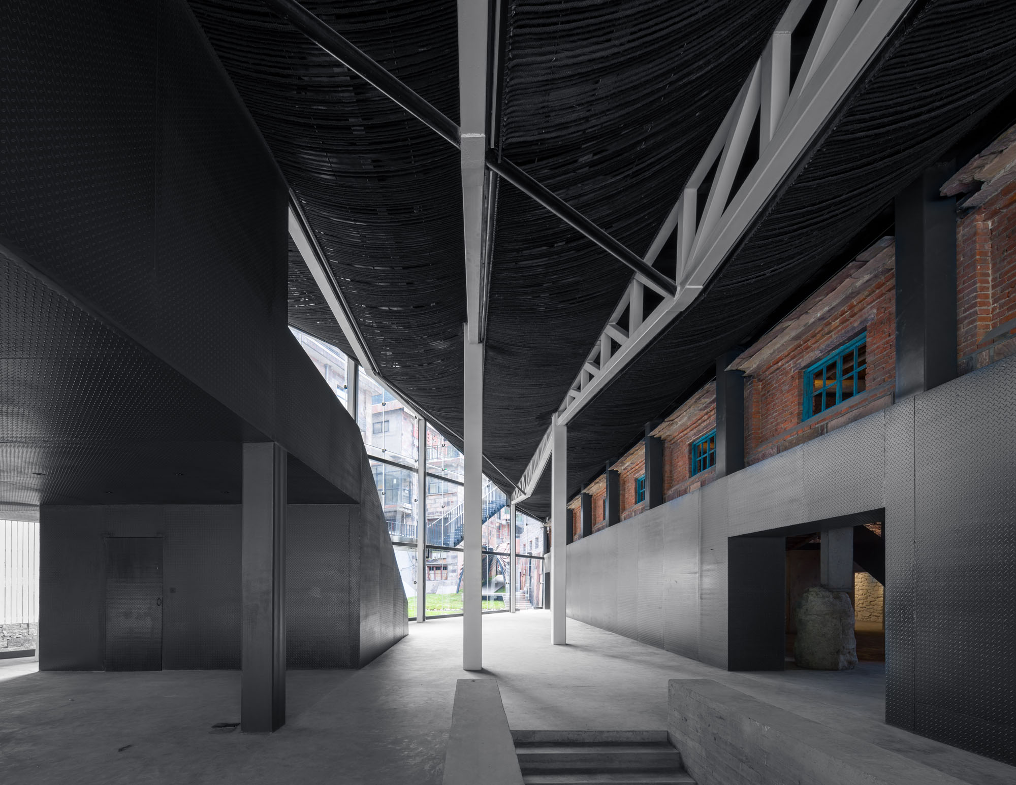 〈太行新宇美術館（Taihang Xinyu Art Museum）〉王冲スタジオ（Wang Chong Studio）