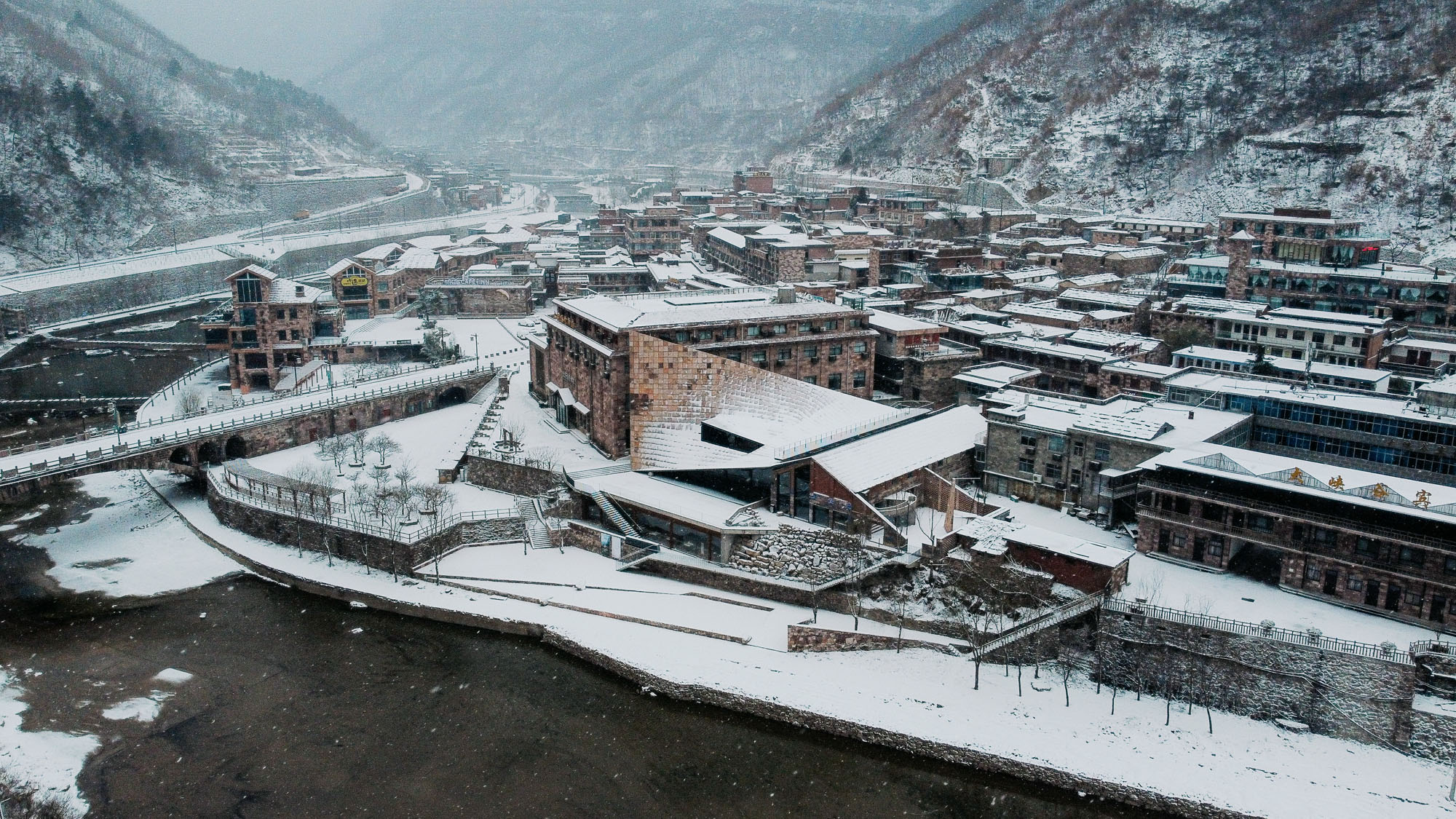 〈太行新宇美術館（Taihang Xinyu Art Museum）〉王冲スタジオ（Wang Chong Studio）