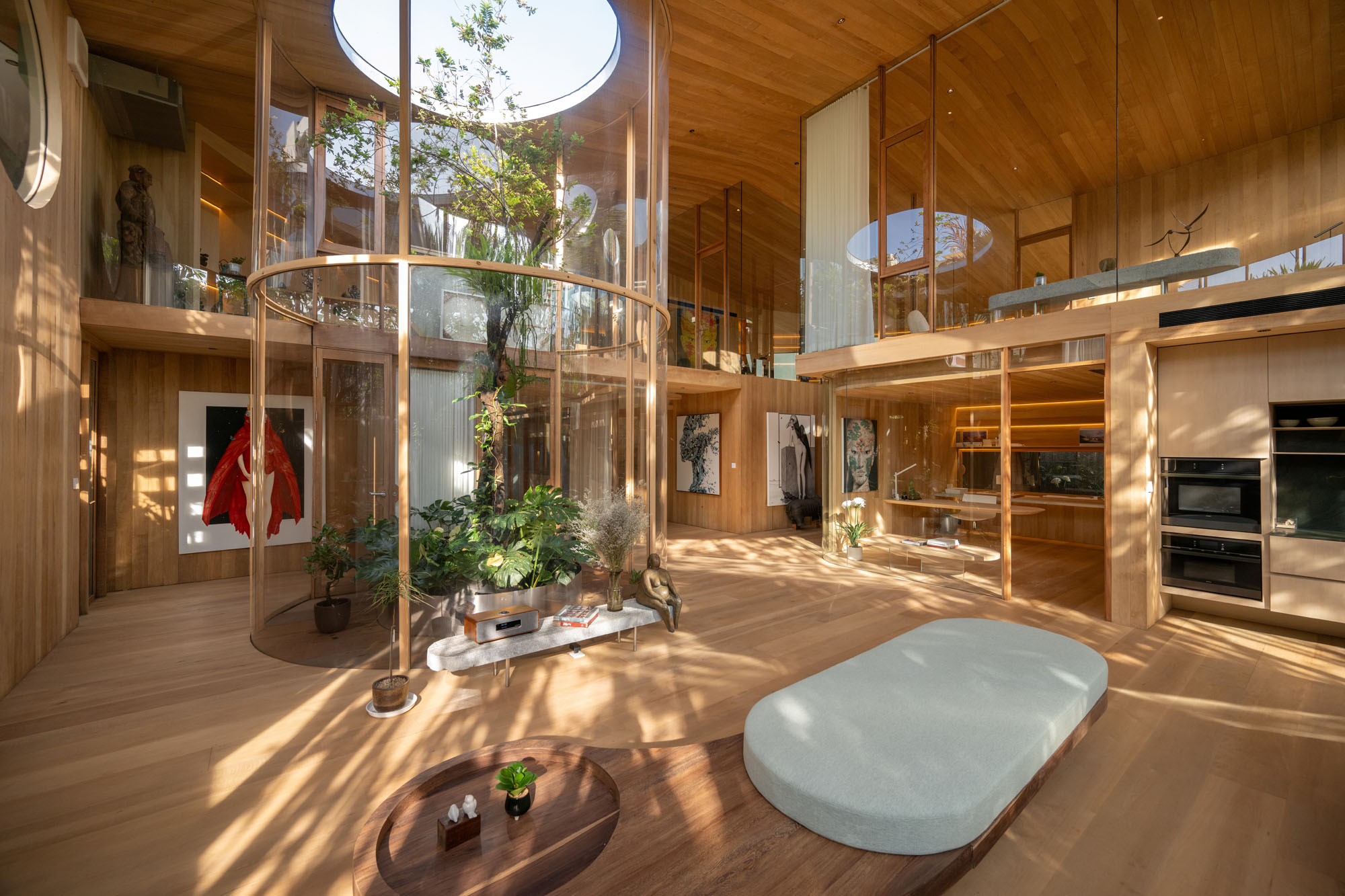 〈テラリウムハウス(Terrarium House)〉Unknown Surface Studio