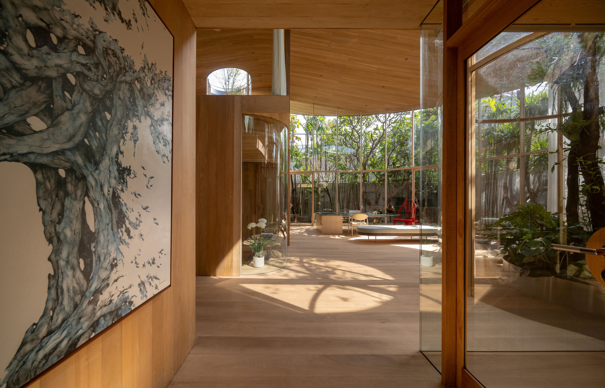 〈テラリウムハウス(Terrarium House)〉Unknown Surface Studio