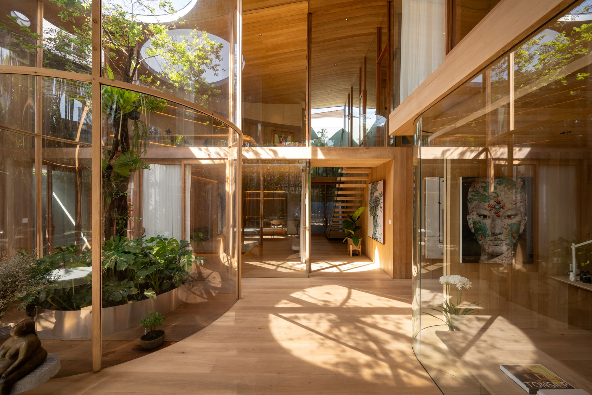 〈テラリウムハウス(Terrarium House)〉Unknown Surface Studio