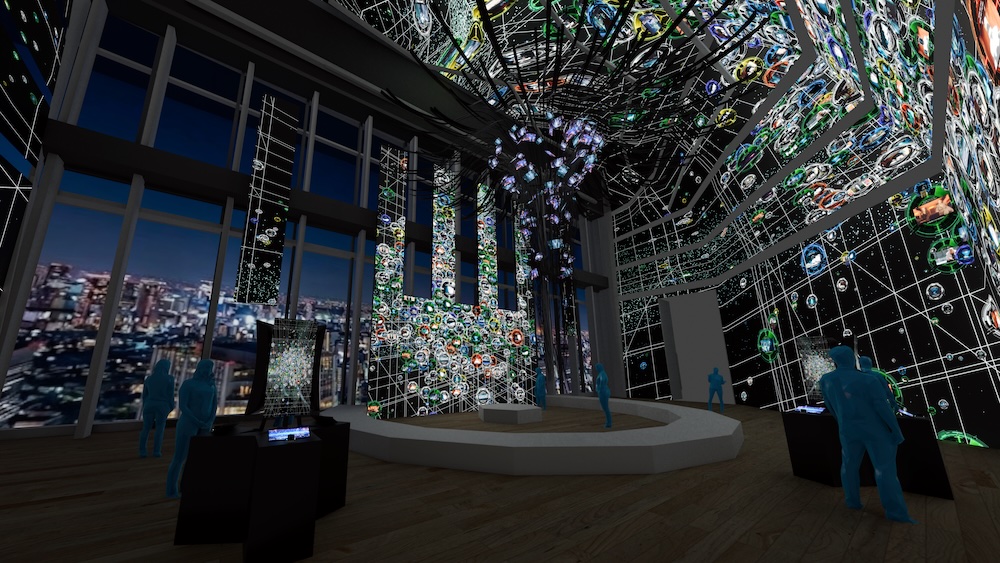 TOKYO NODE「攻殻機動隊展Ghost and the Shell」展 会場イメージ