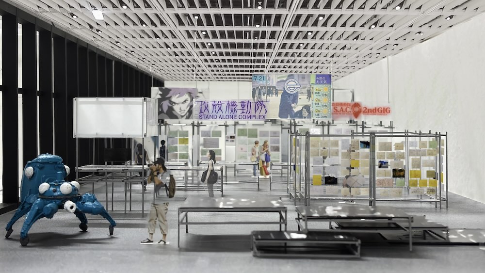 TOKYO NODE「攻殻機動隊展Ghost and the Shell」展 会場イメージ