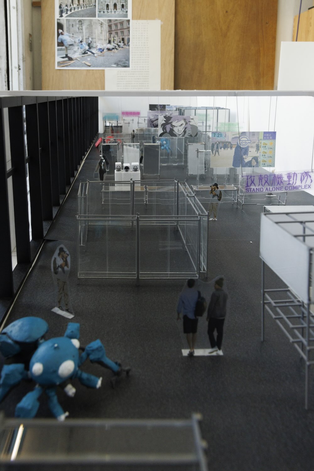 TOKYO NODE「攻殻機動隊展Ghost and the Shell」展 会場模型
