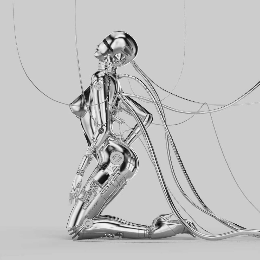 TOKYO NODE「攻殻機動隊展Ghost and the Shell」展 空山基作品イメージ