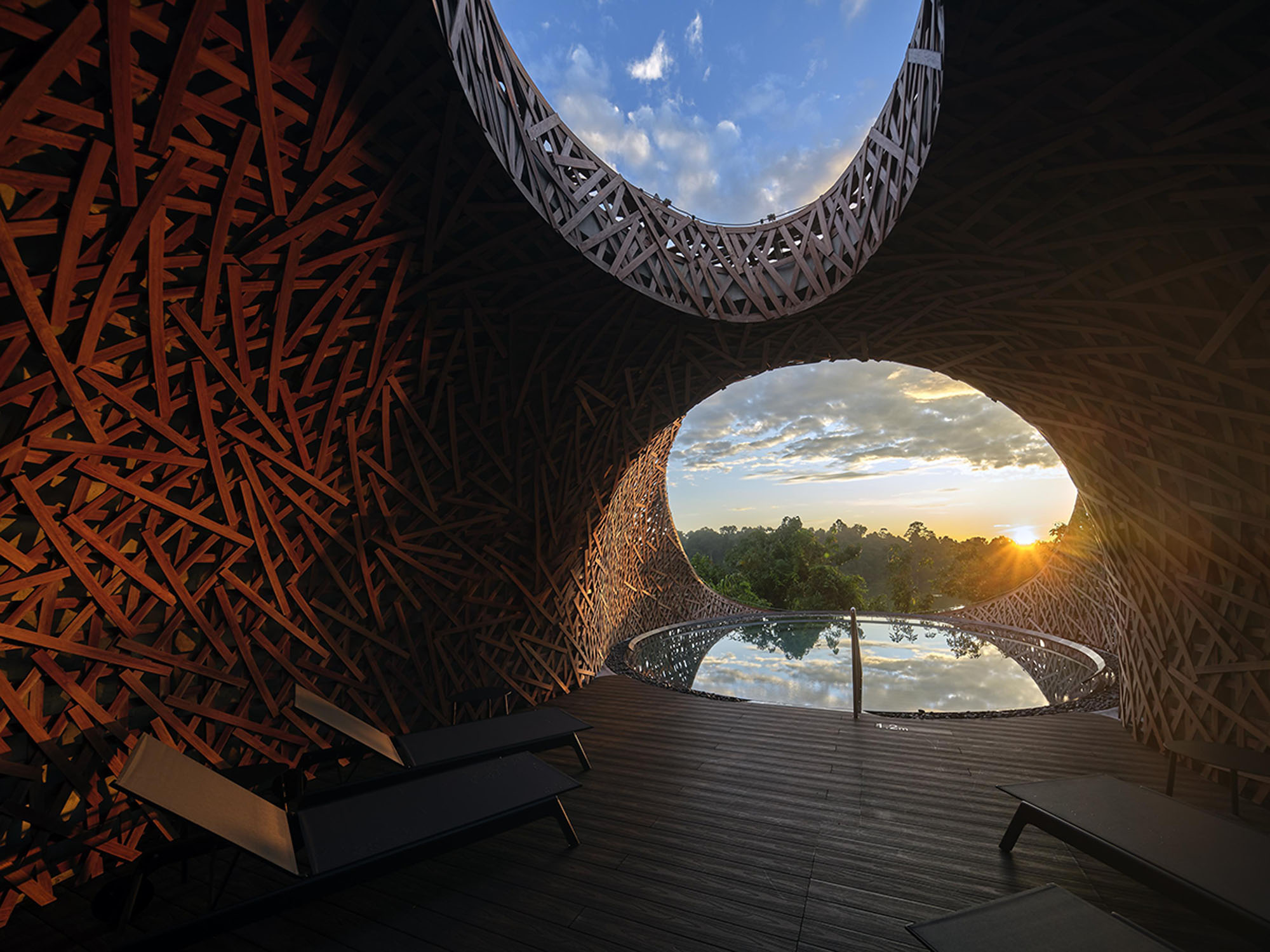 〈マンダイ・レインフォレスト・リゾート(Mandai Rainforest Resort)〉WOW Architects(Warner Wong Design)