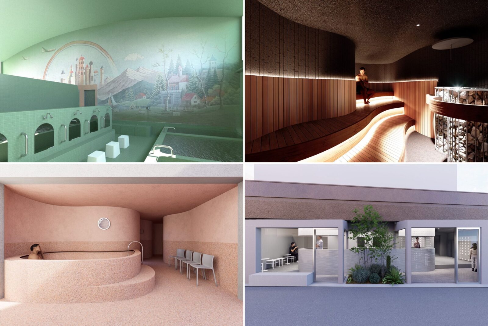 永山祐子建築設計が内装設計を手がける黄金湯 新宿（こがねゆ しんじゅく）が5月末にオープン、錦糸町・黄金湯を手掛けたアーティストの高橋理子氏がブランディングを担当し、東新宿の”まちの銭湯”を改修