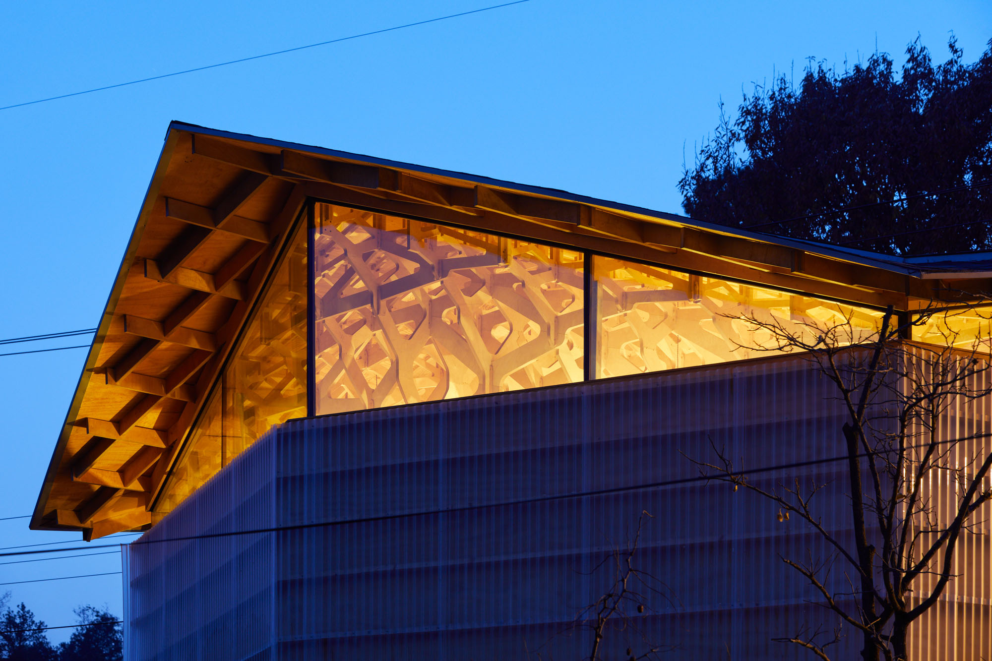 〈3本の木の家（The House of Three Trees）〉JK-AR（Jae Kim Architects & Researchers）