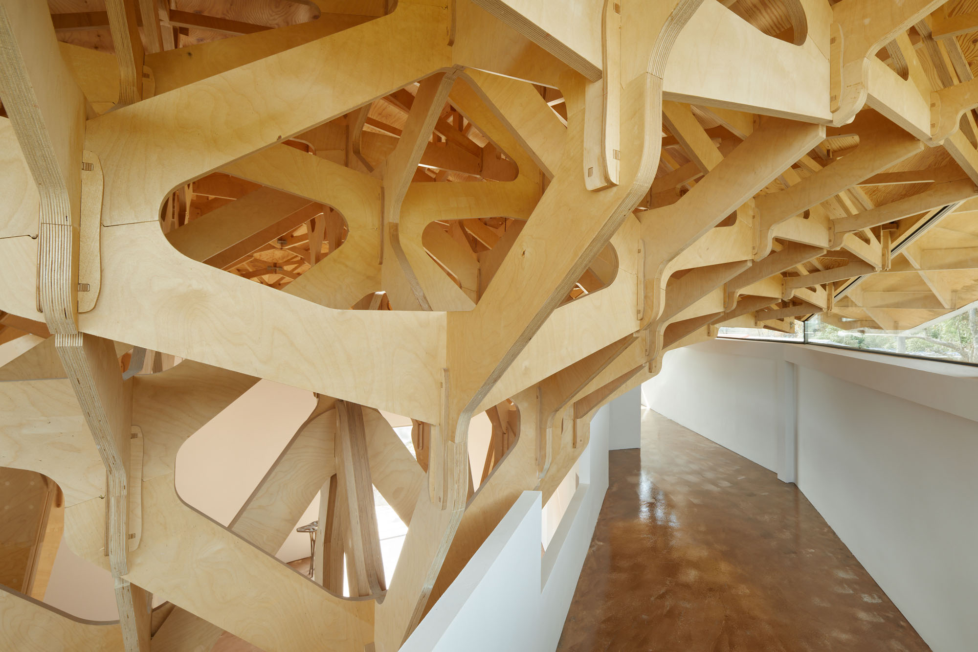 〈3本の木の家（The House of Three Trees）〉JK-AR（Jae Kim Architects & Researchers）
