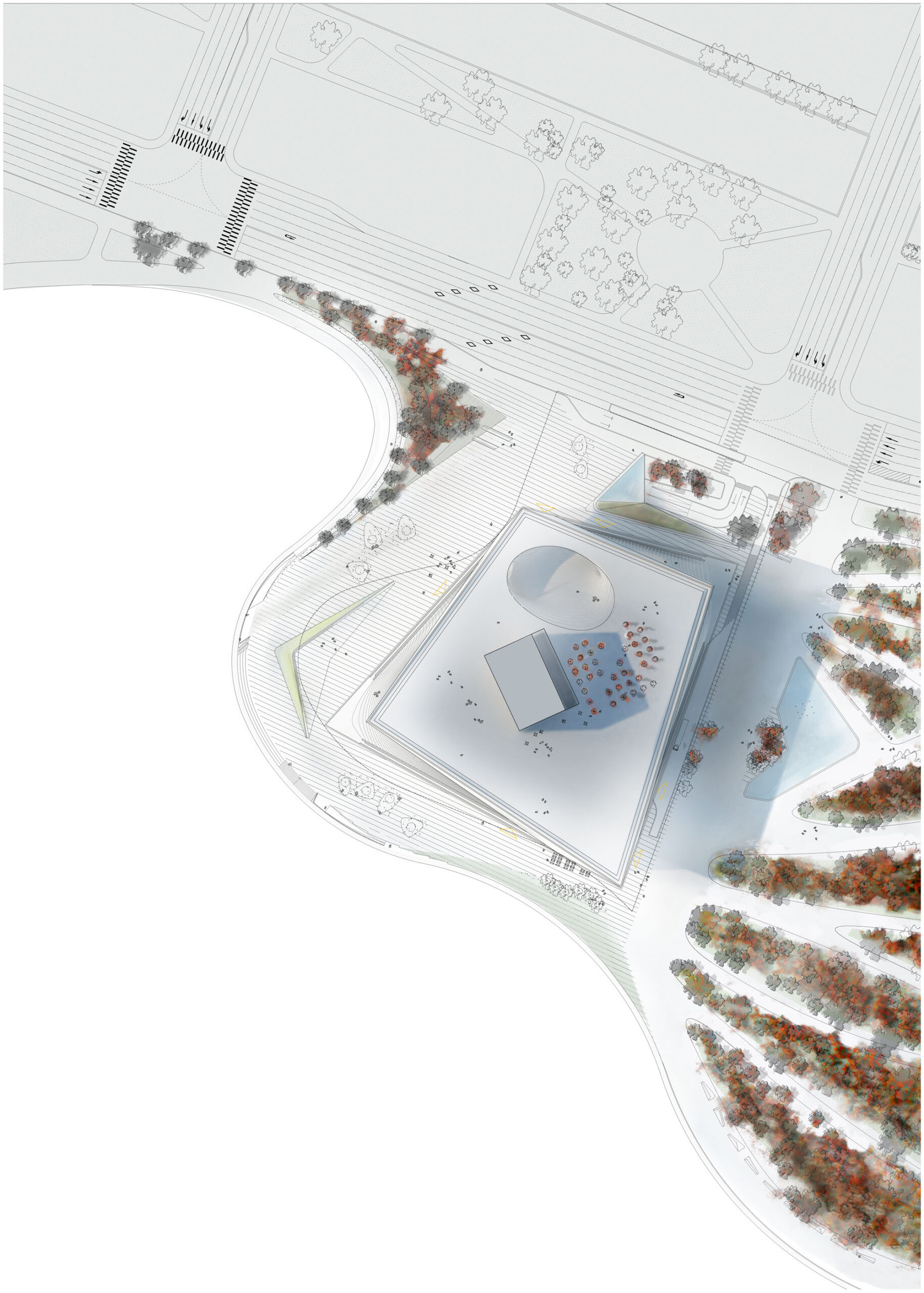 〈釜山オペラハウス（Busan Opera House）〉スノヘッタ（Snøhetta）