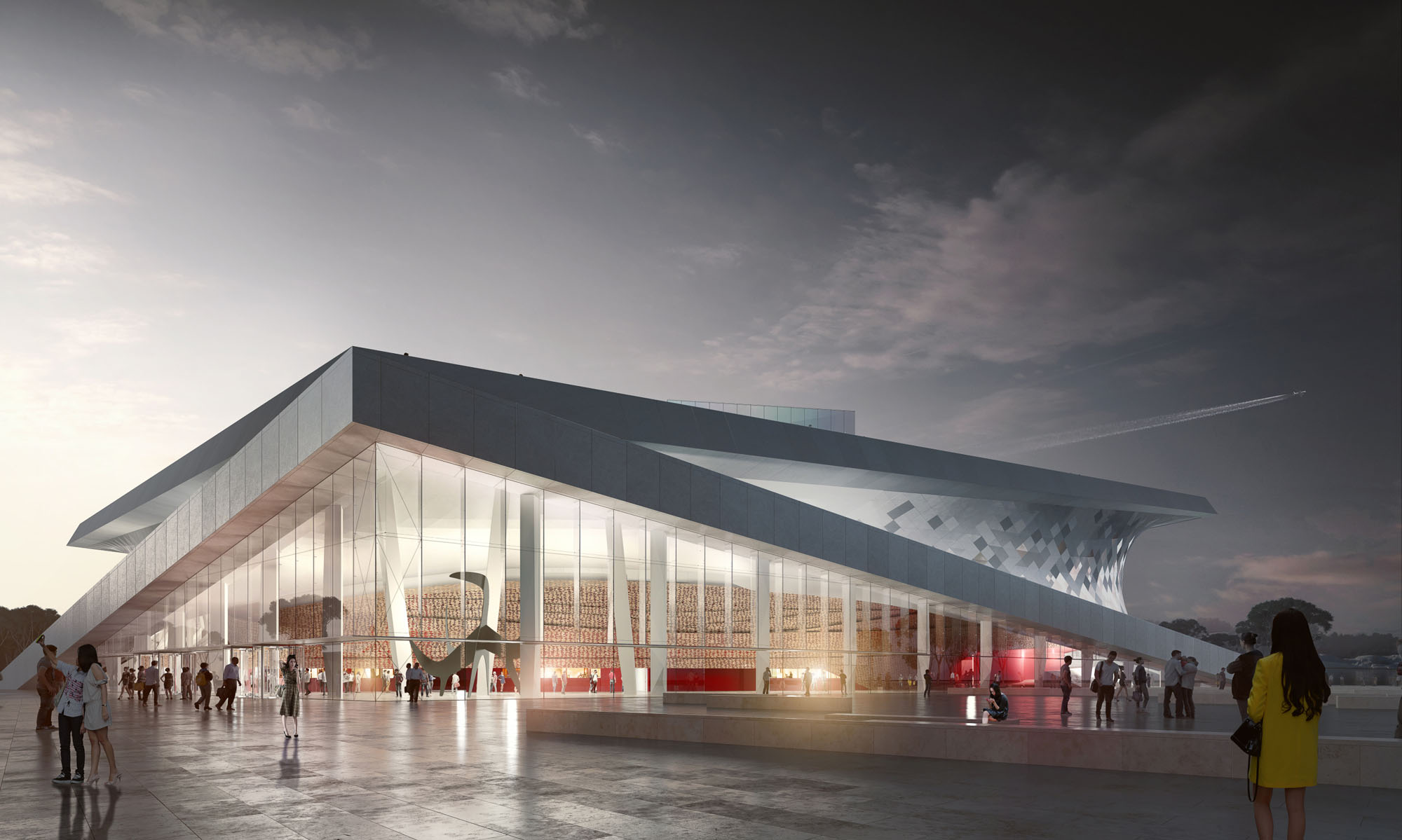 〈釜山オペラハウス（Busan Opera House）〉スノヘッタ（Snøhetta）