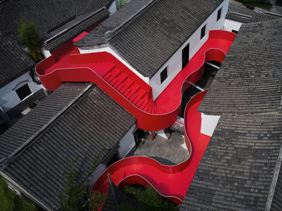 歴史的遺構に「触れられる」再生プロジェクト〈ビッグ・レッド・クレイフィッシュ〉DAED design and research、中国