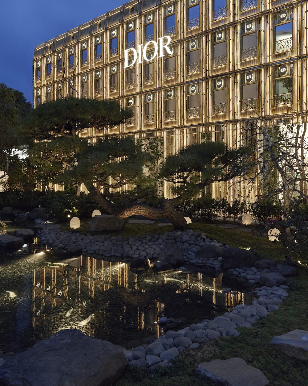ディオール バンブー パビリオン