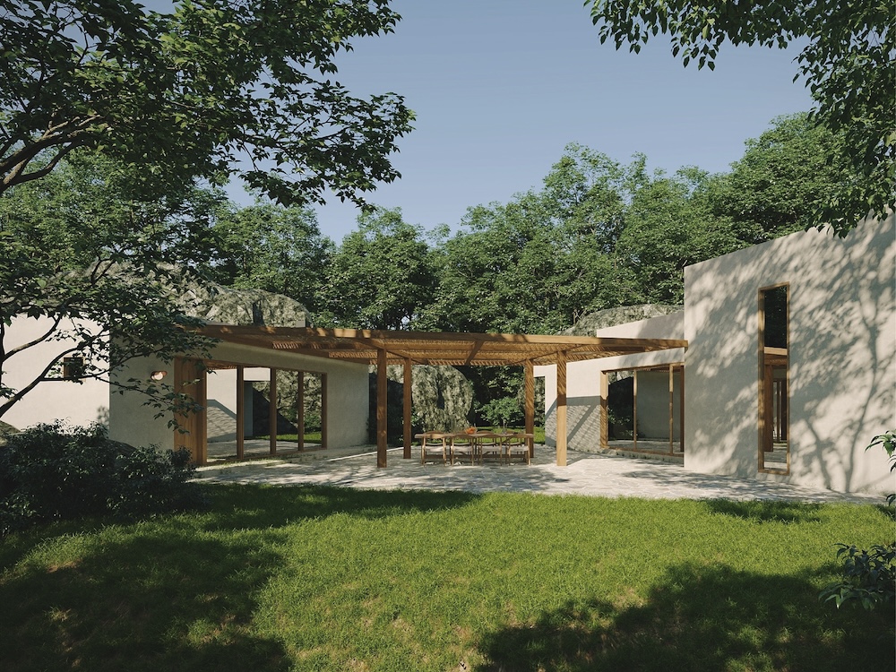 〈軽井沢コンペ〉Photo: HYLEN Architets