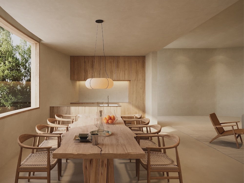 〈軽井沢コンペ〉Photo: HYLEN Architets