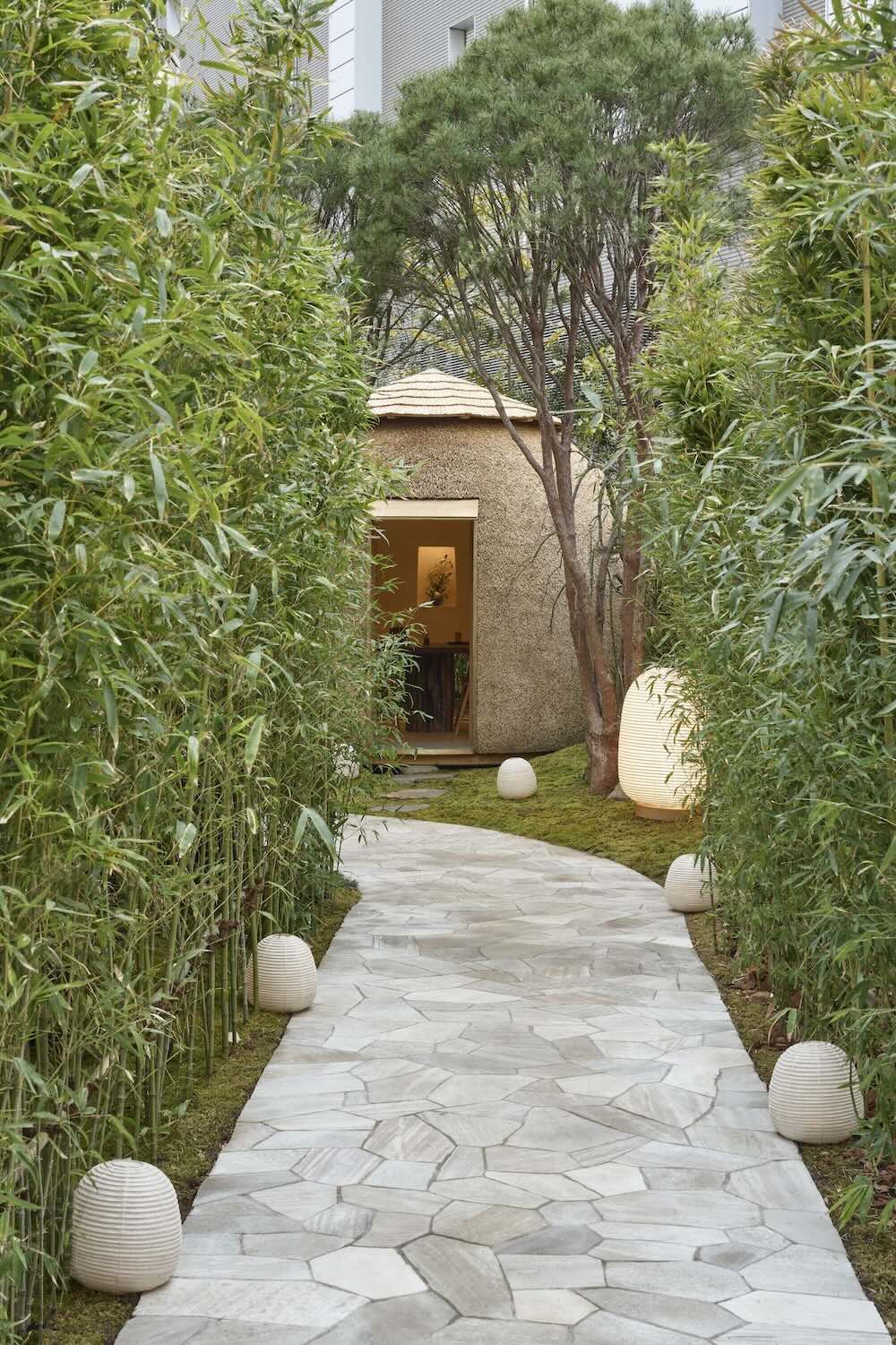 ディオール バンブー パビリオン 茶室