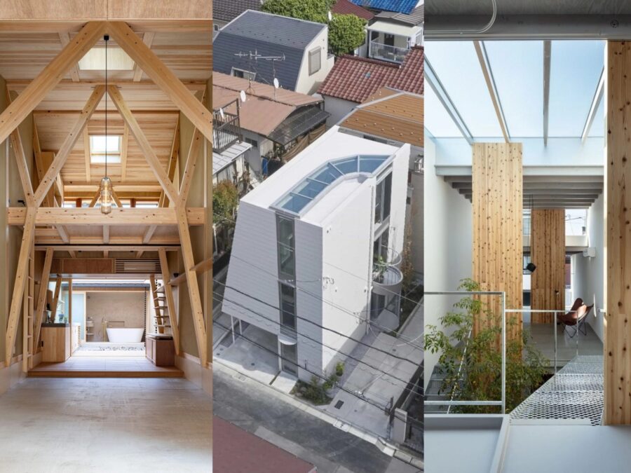 ［Project］細長い敷地に建つ住宅特集