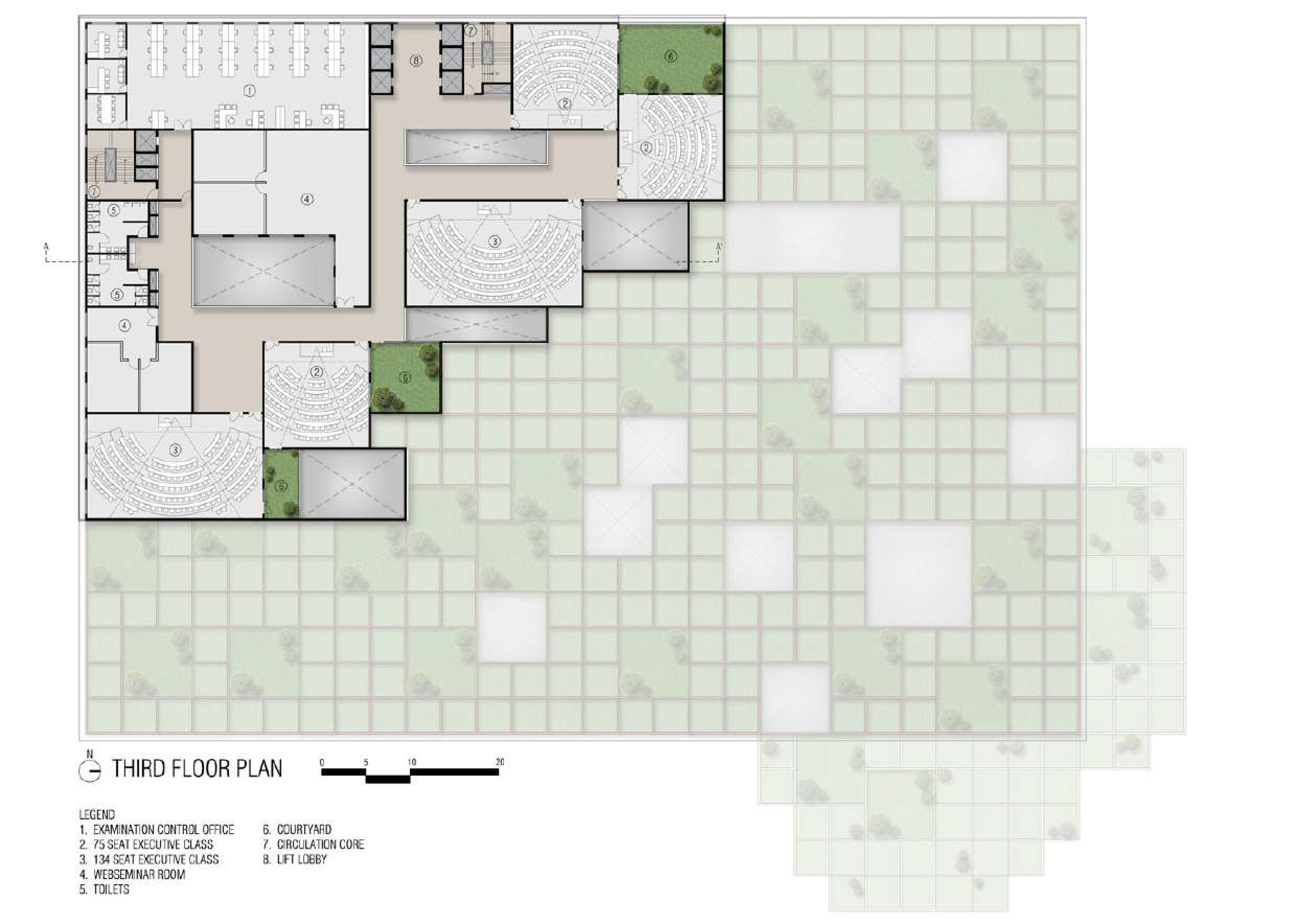 〈プレステージ大学（Prestige University）〉サンジャイ・プリ・アーキテクツ（Sanjay Puri Architects）