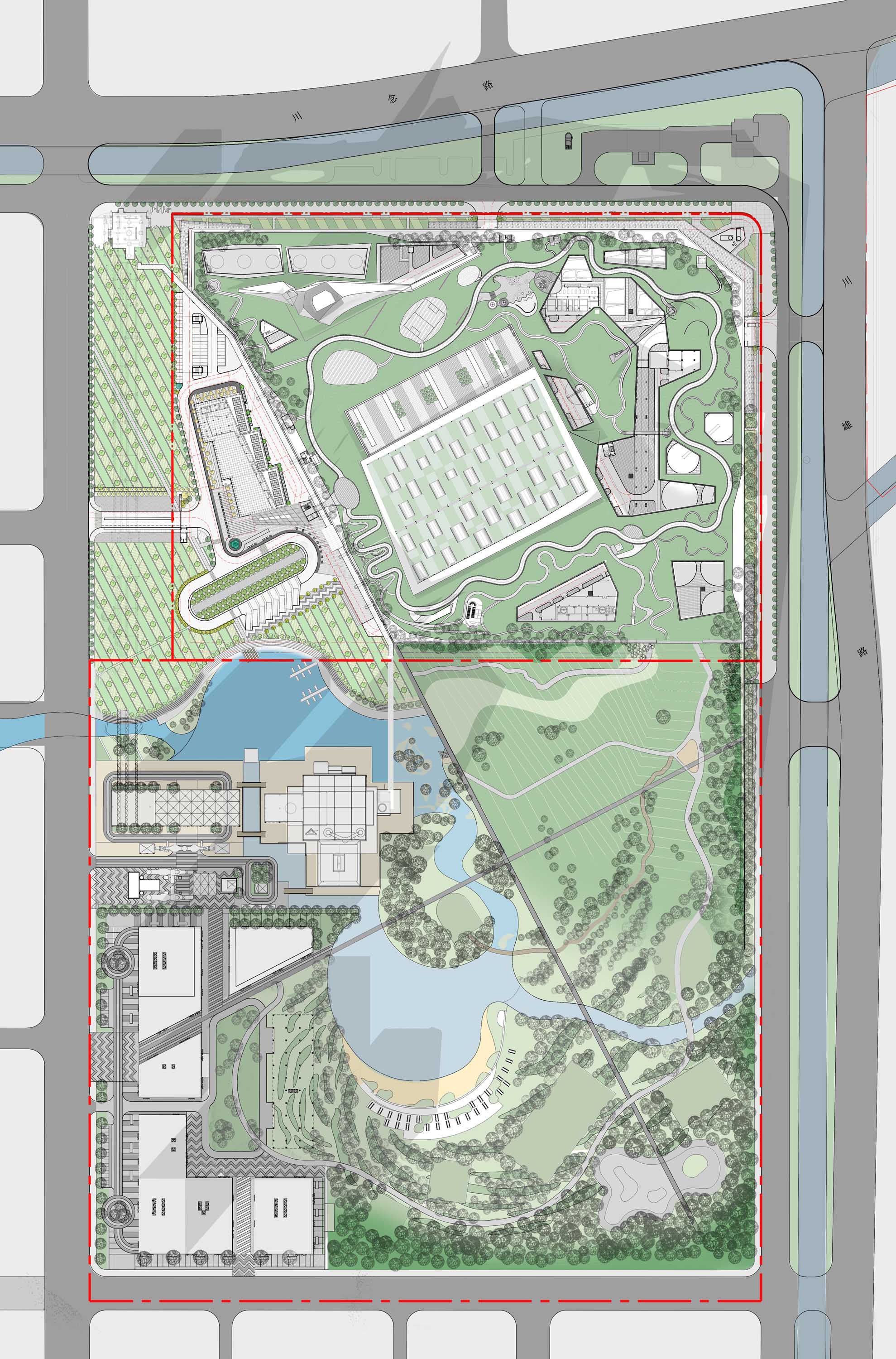 〈宝山廃棄物発電センター（Baoshan Waste-to-Energy Center）〉Ballistic Architecture Machine（BAM）