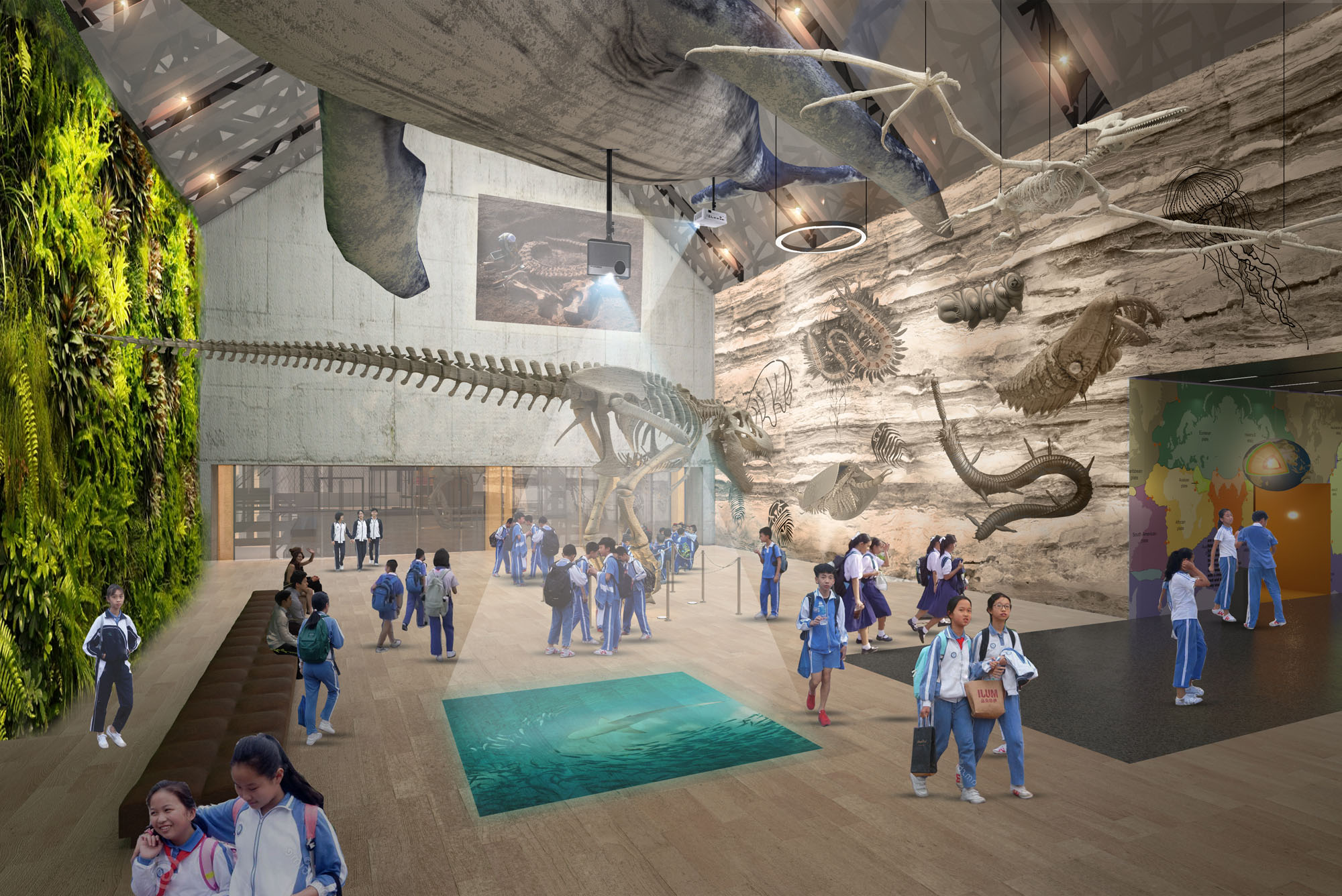 〈宝山廃棄物発電センター（Baoshan Waste-to-Energy Center）〉Ballistic Architecture Machine（BAM）