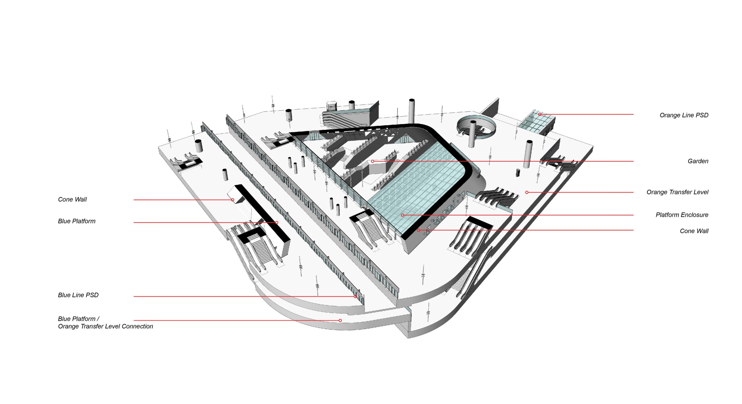 〈カスル・アル・ホクム地下鉄駅（Qasr AlHokm Metro Station）〉スノヘッタ（Snøhetta）