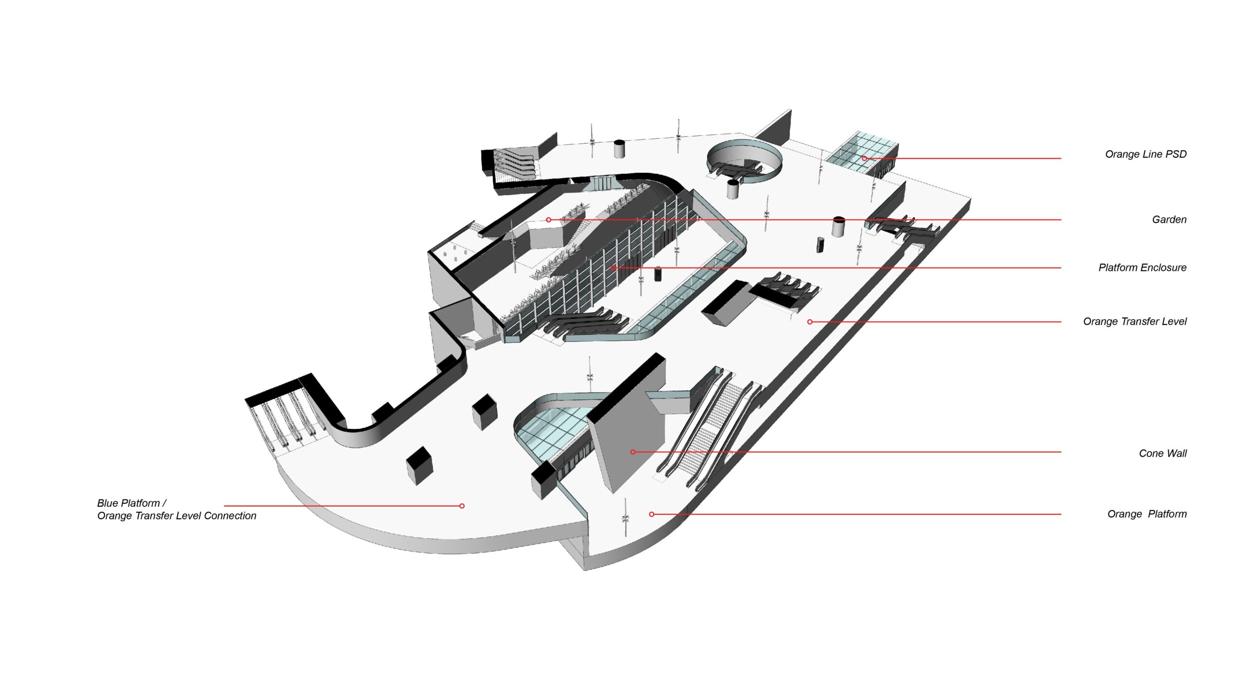 〈カスル・アル・ホクム地下鉄駅（Qasr AlHokm Metro Station）〉スノヘッタ（Snøhetta）