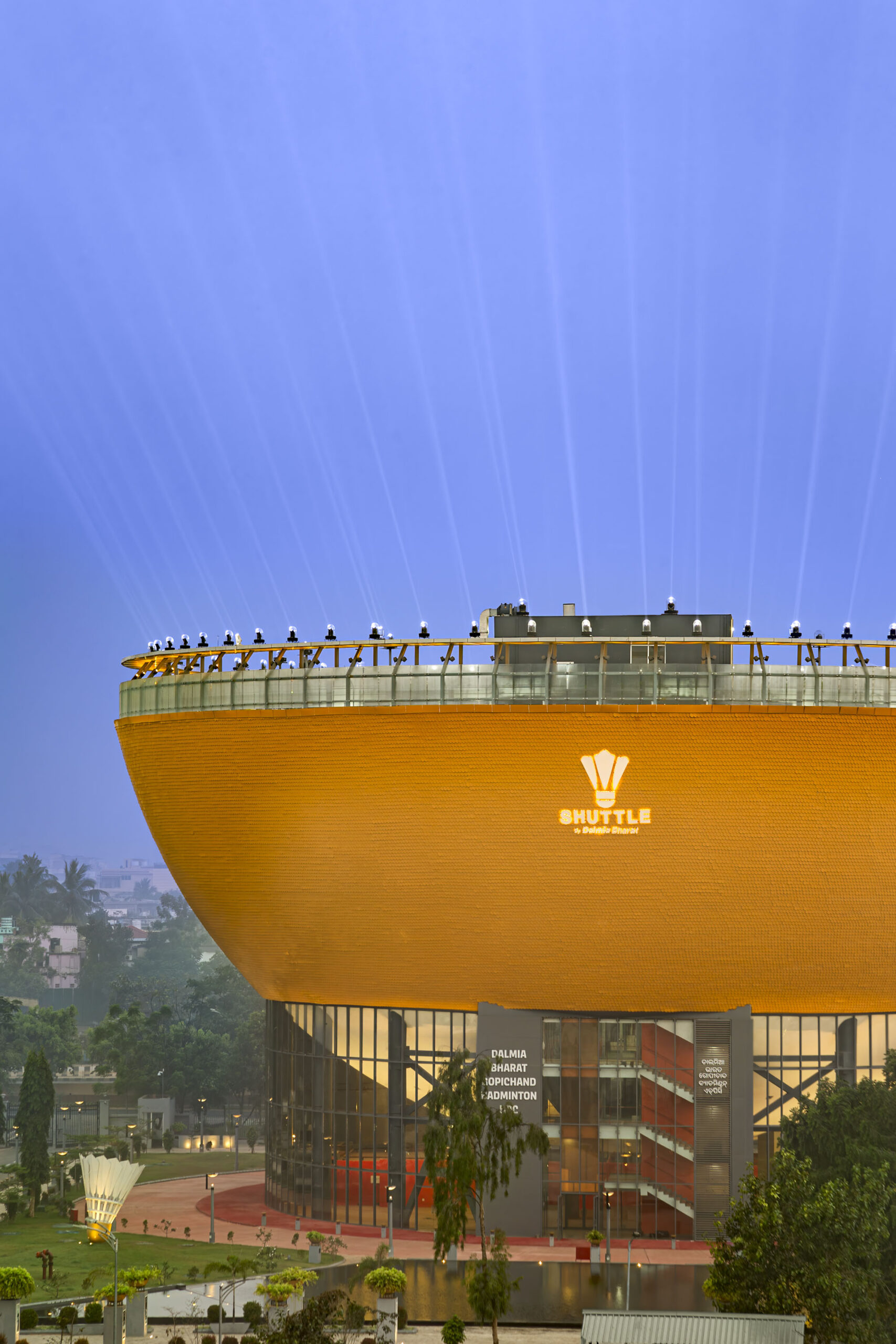 〈ダルミア・ゴピチャンド・バドミントンアカデミー（The dalmia-gopichand badminton academy）〉（通称：The Shuttle）Studio Archohm