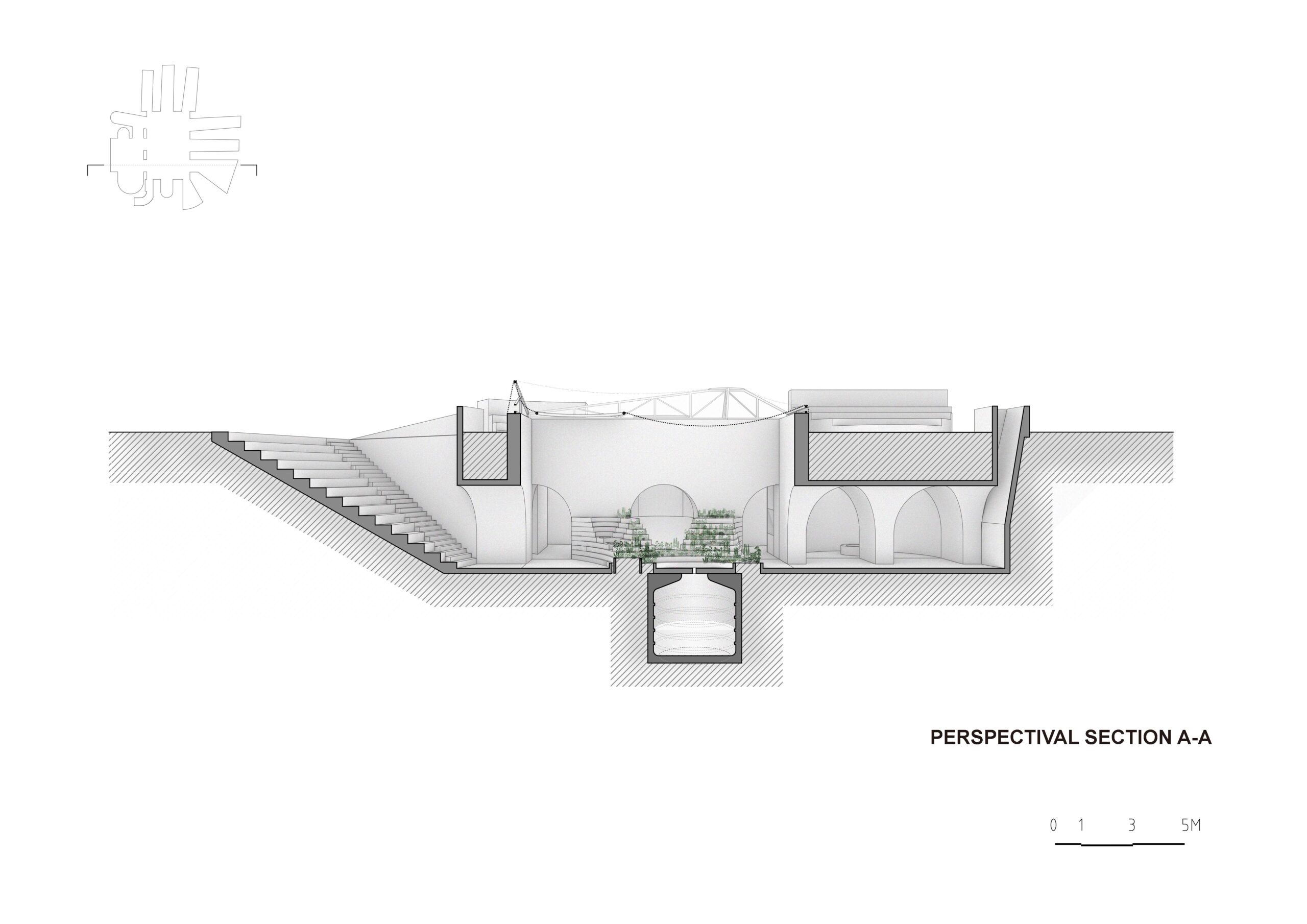 〈未来の地下住宅（Underground House of the Future）〉ジョン・リン（John Lin）オリヴィエ・オットヴェール（Olivier Ottevaere）リディア・ラトイ（Lidia Ratoi）