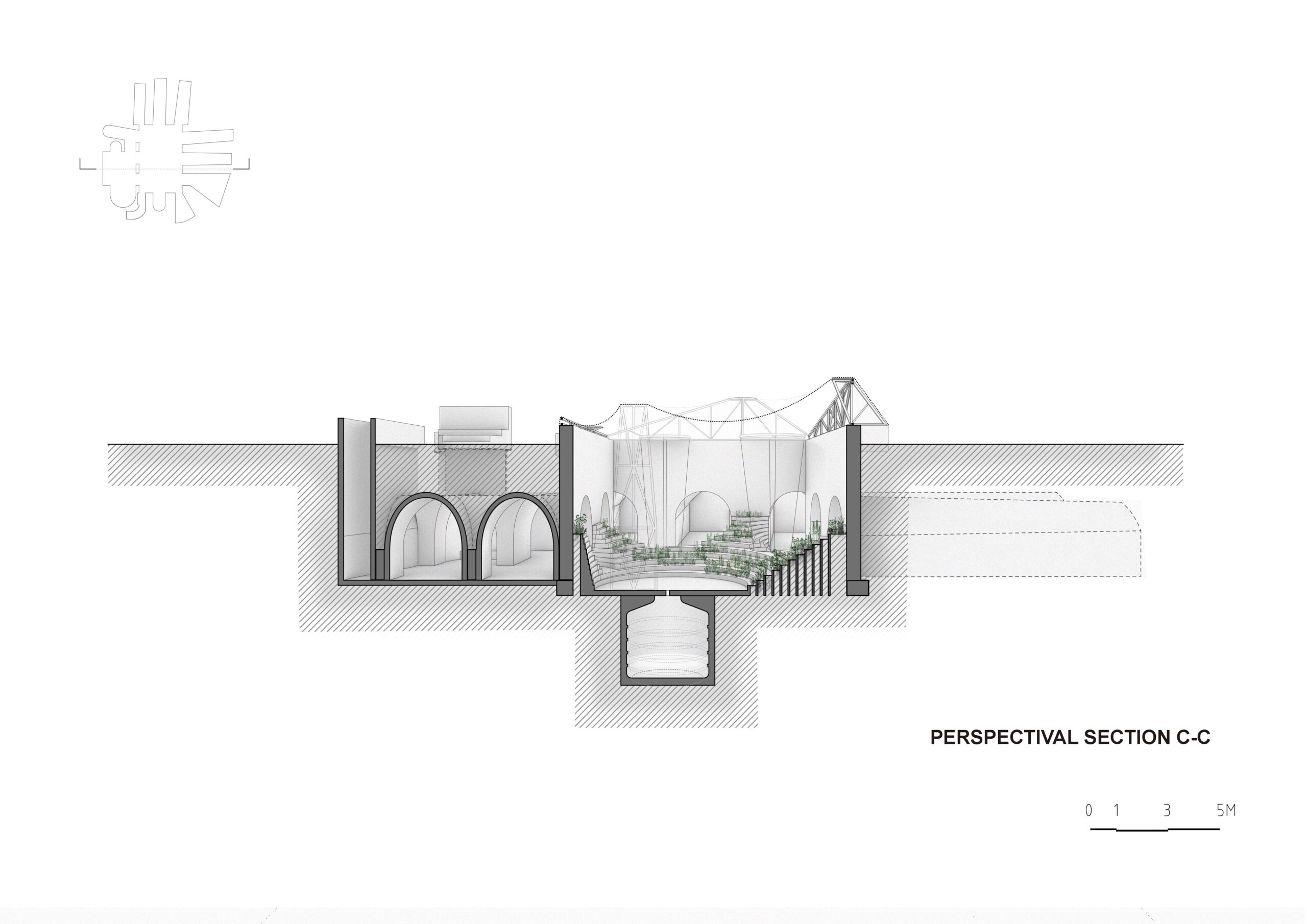 〈未来の地下住宅（Underground House of the Future）〉ジョン・リン（John Lin）オリヴィエ・オットヴェール（Olivier Ottevaere）リディア・ラトイ（Lidia Ratoi）