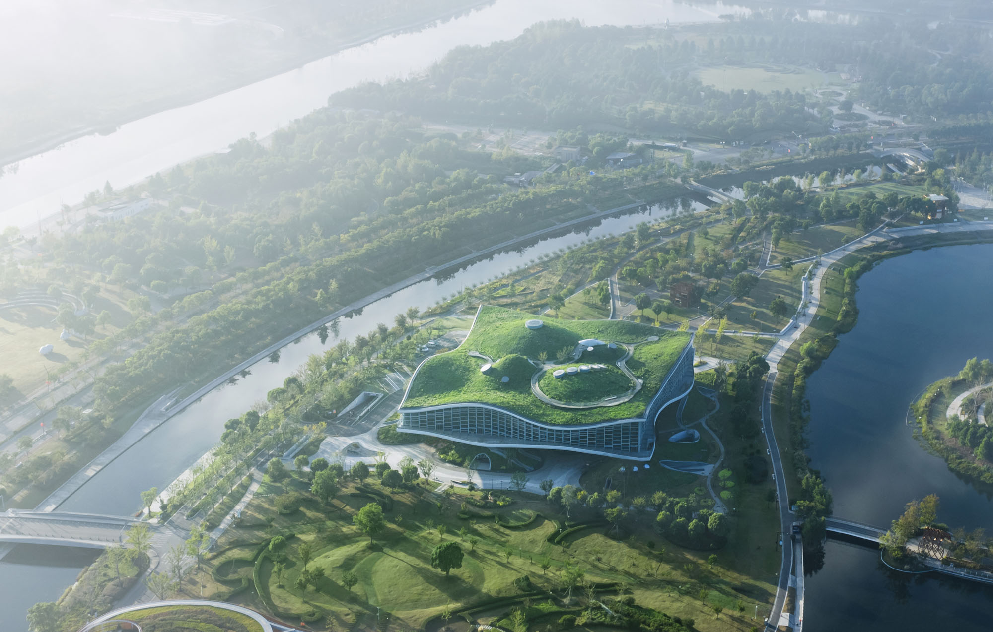 〈Wave Cube〉Scenic Architecture Office（SAO）