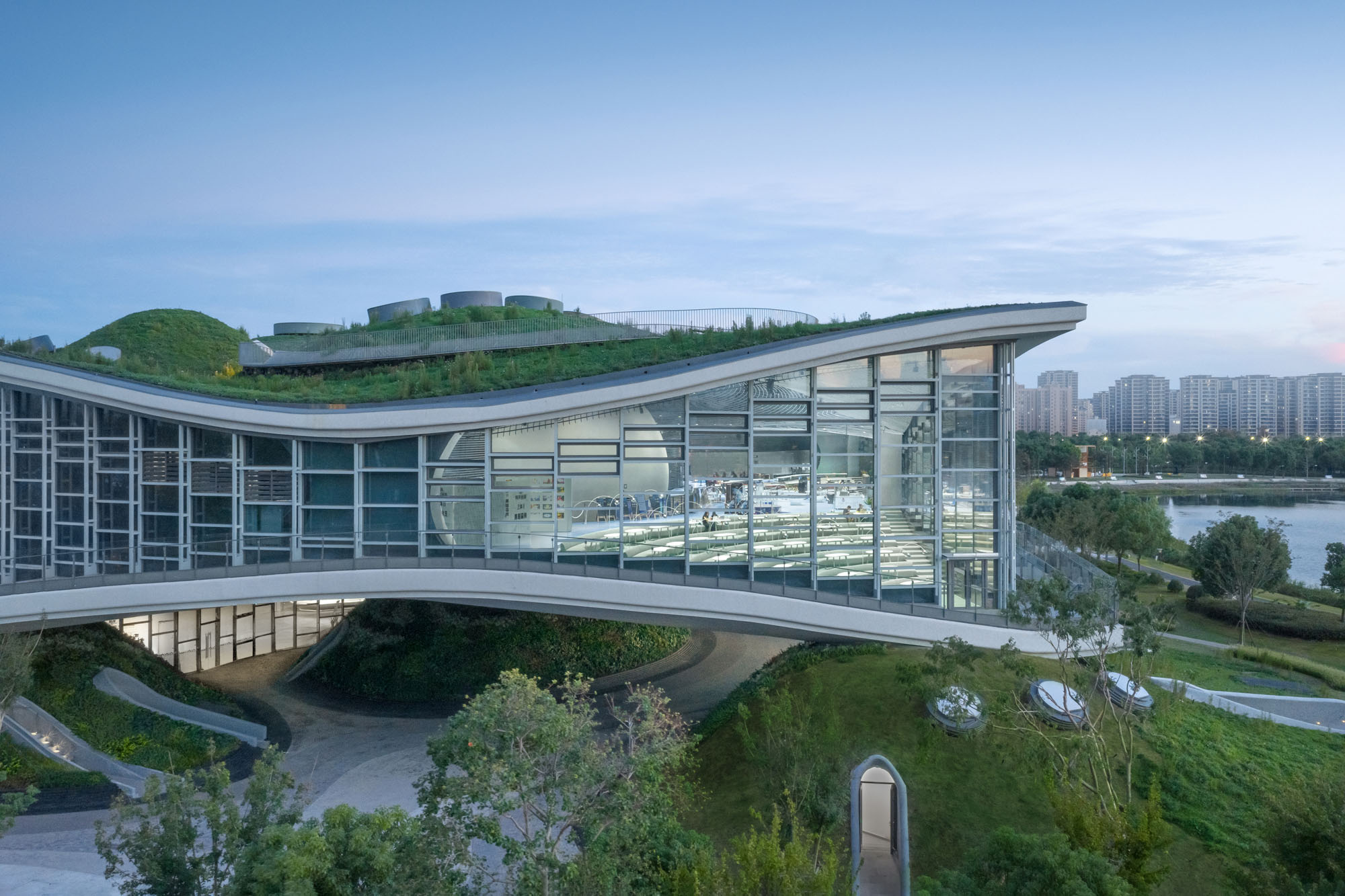 〈Wave Cube〉Scenic Architecture Office（SAO）