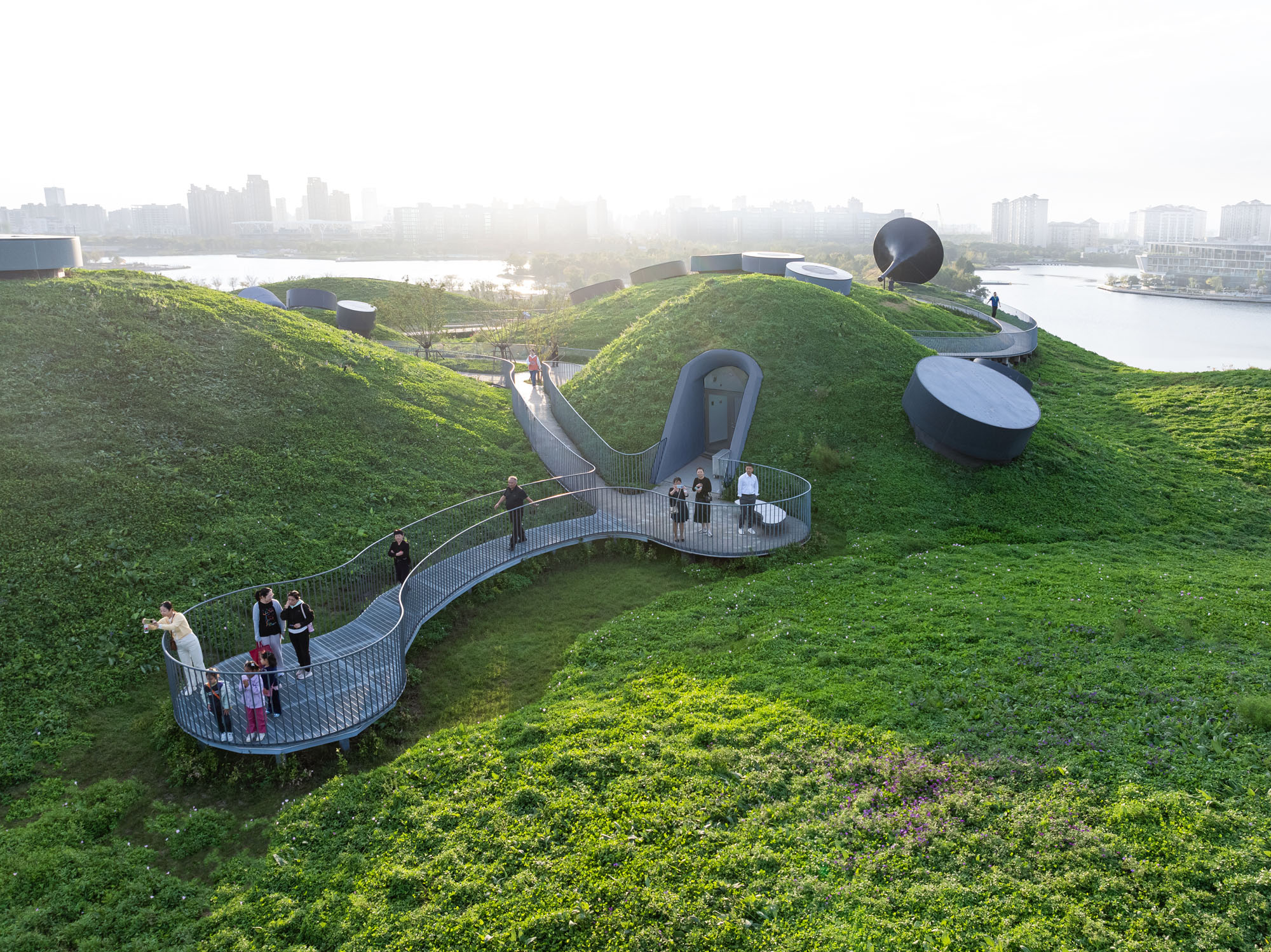 〈Wave Cube〉Scenic Architecture Office（SAO）