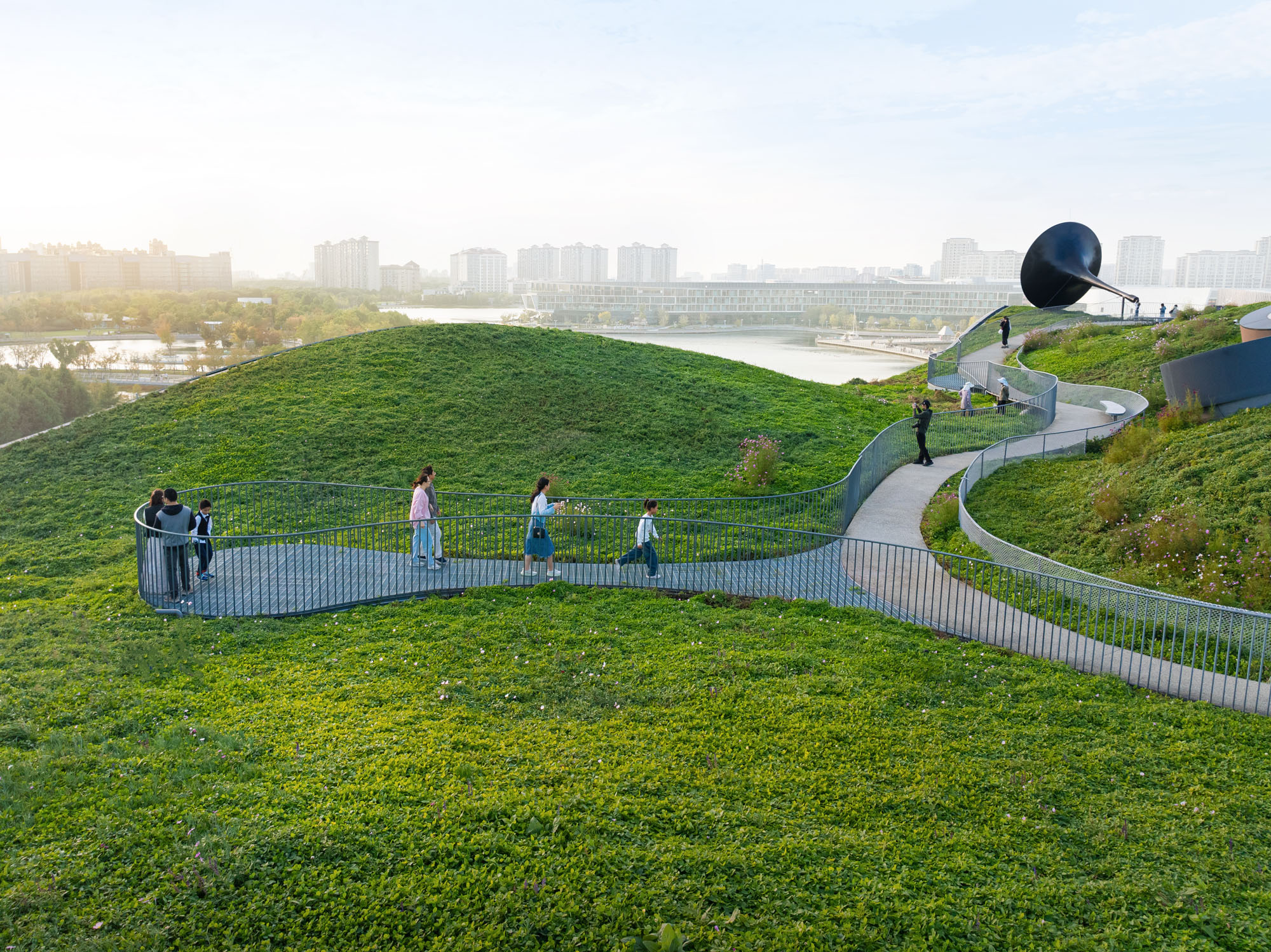 〈Wave Cube〉Scenic Architecture Office（SAO）